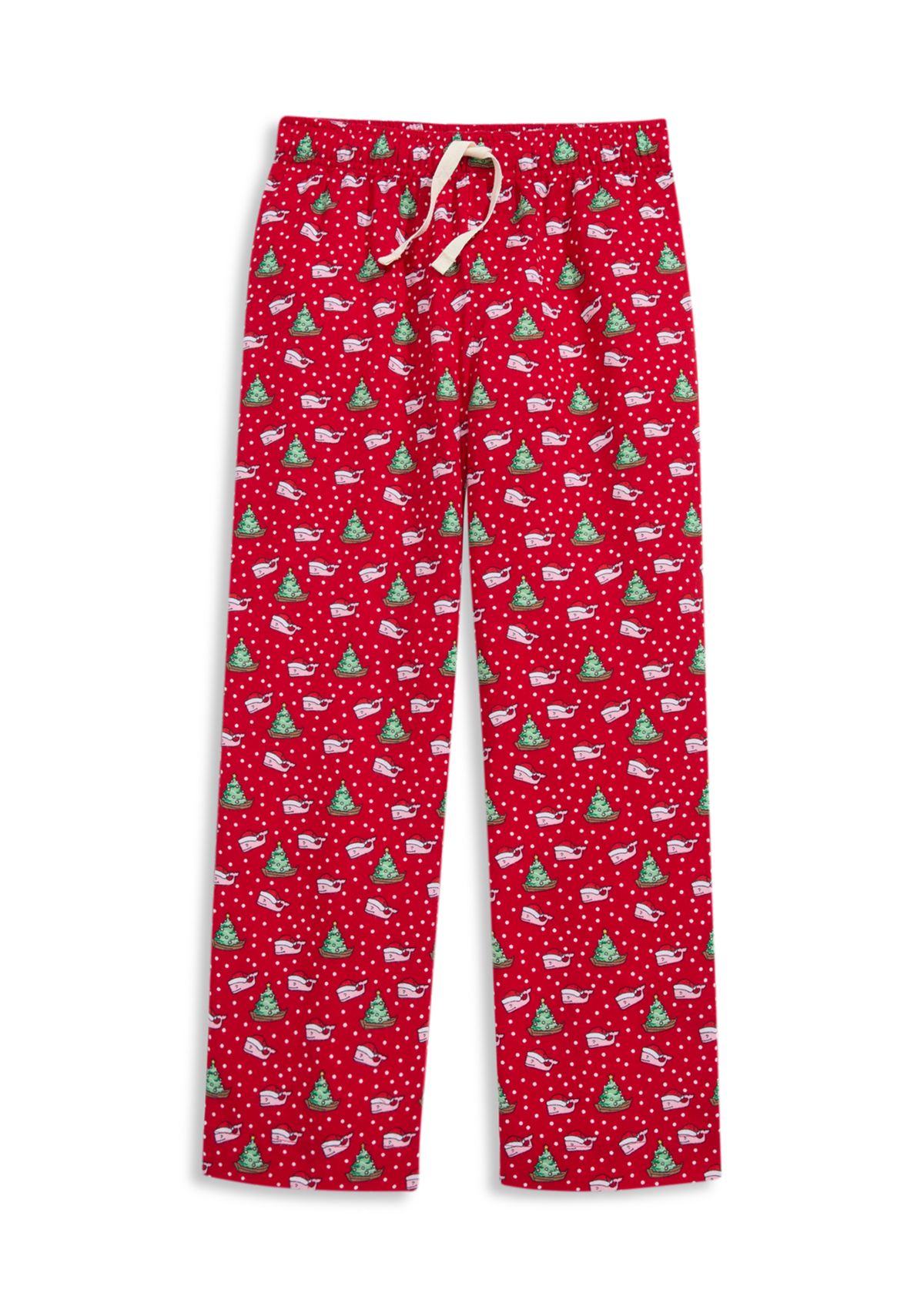 Boys 8-20 Santa Whale Fleece Lounge Pants 