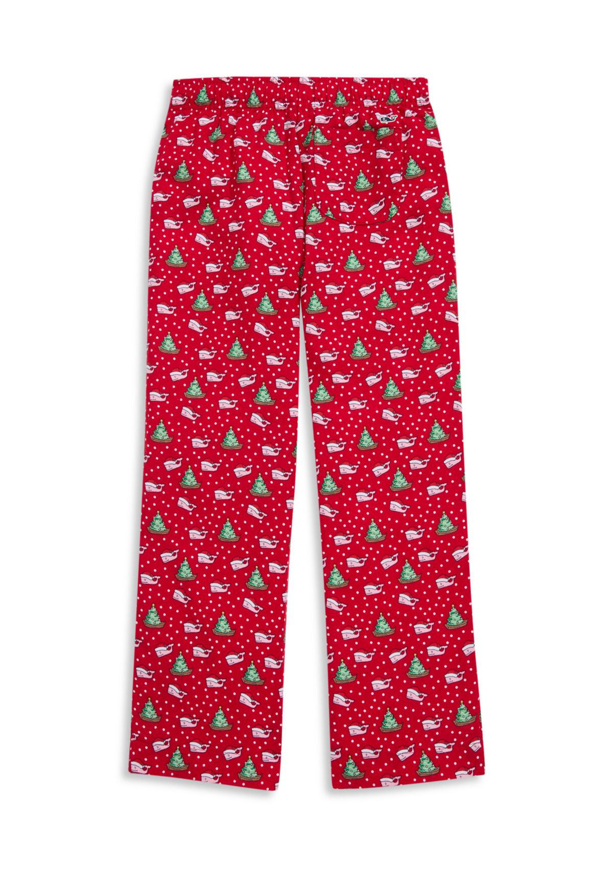 Boys 8-20 Santa Whale Fleece Lounge Pants 