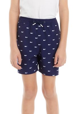 Vineyard Vines Boys 8-20 Printed Chappy Swim Trunks, Large