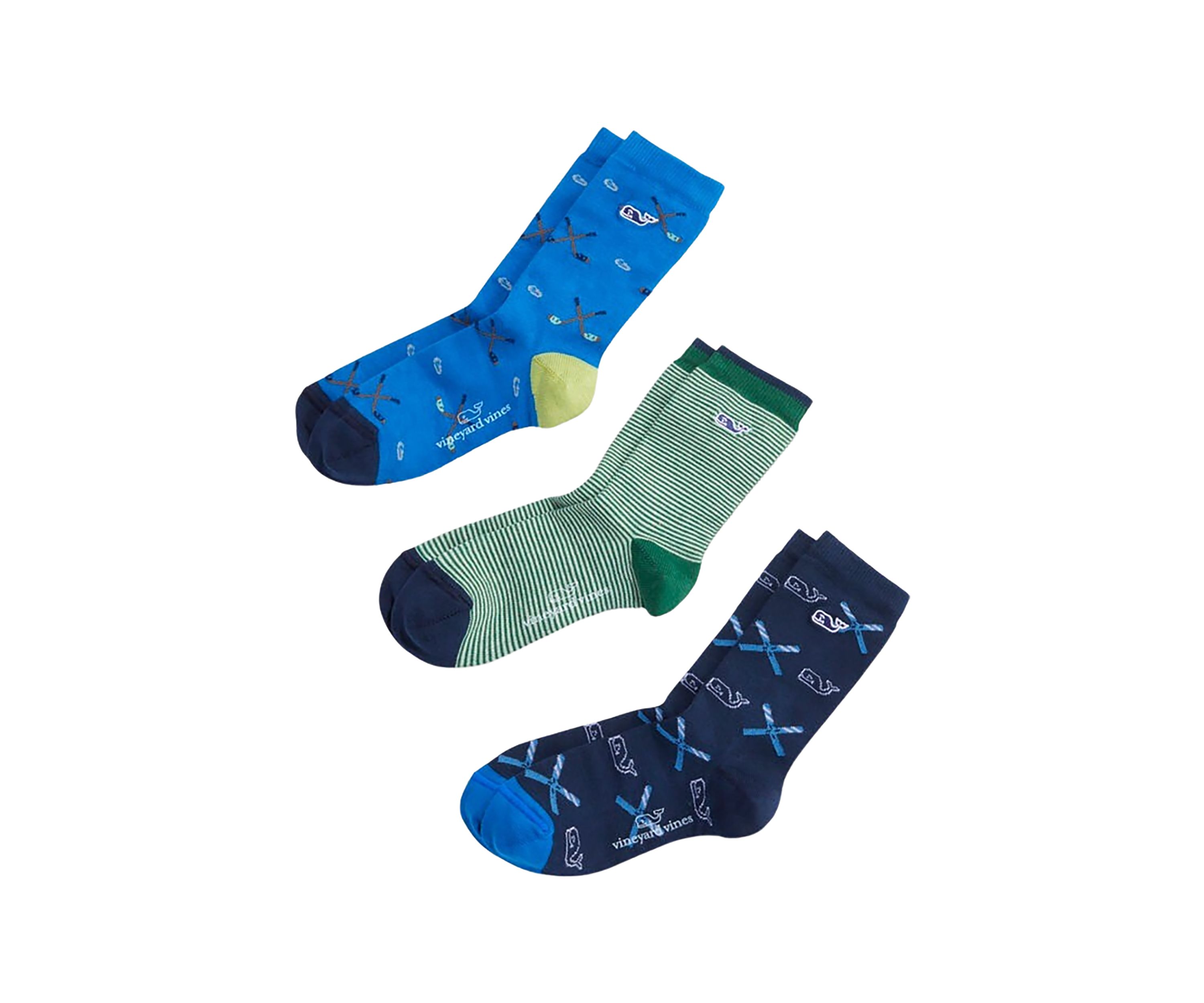 Boys Winter Icon Printed Socks - 3 Pack