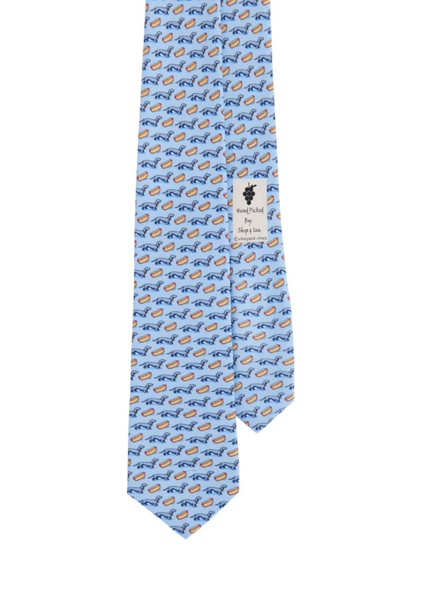 Boys 8-20 Classic Hot Dog Printed Tie