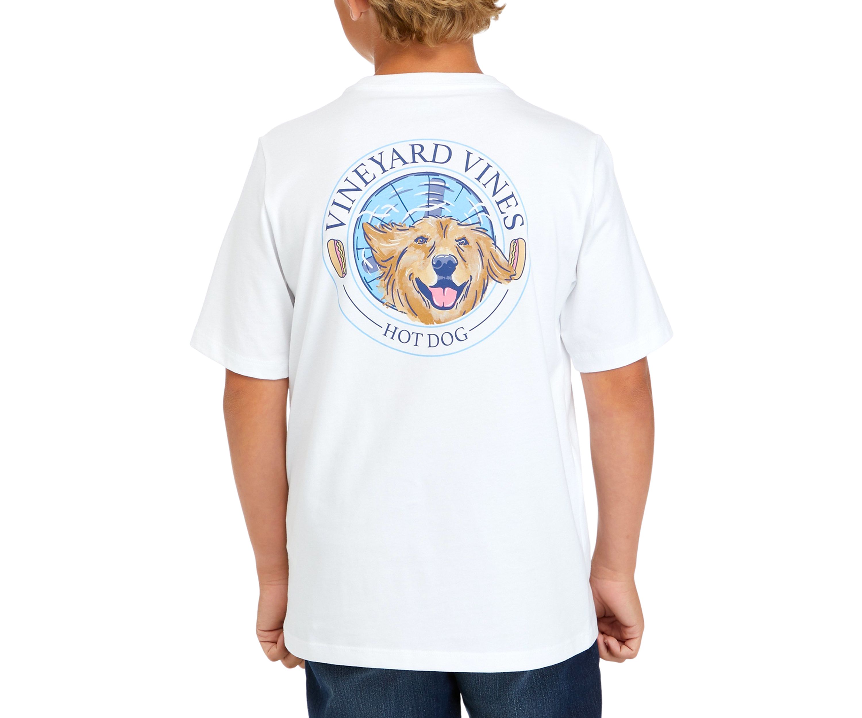 Boys 4-7 Short Sleeve Dog Graphic T-Shirt 