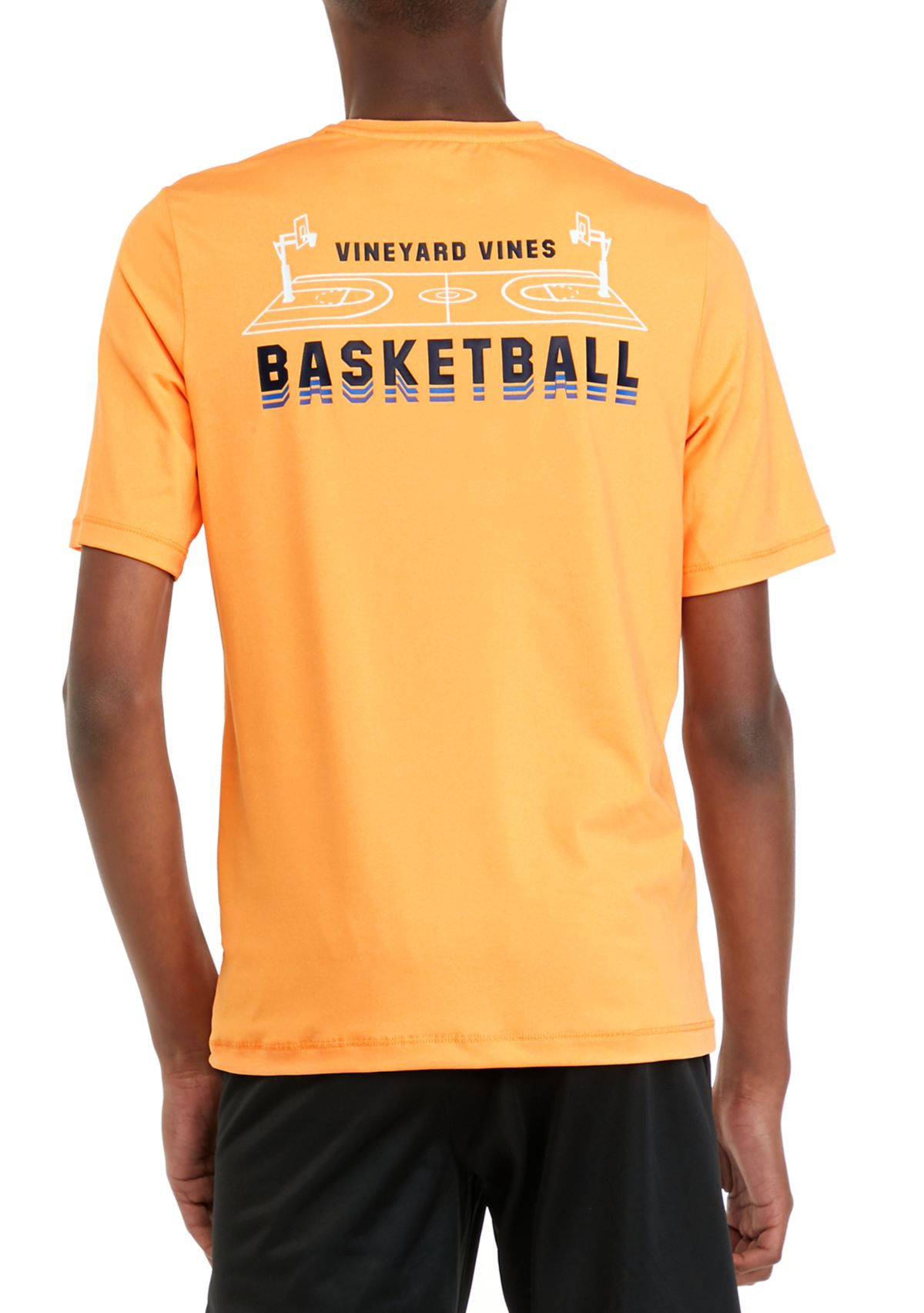 Boys 8-20 Short Sleeve Basketball Harbor Performance T-Shirt