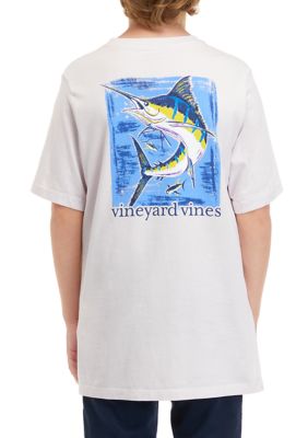 Vineyard Vines Men's Fishing For Marlin Short Sleeve Pocket T-Shirt