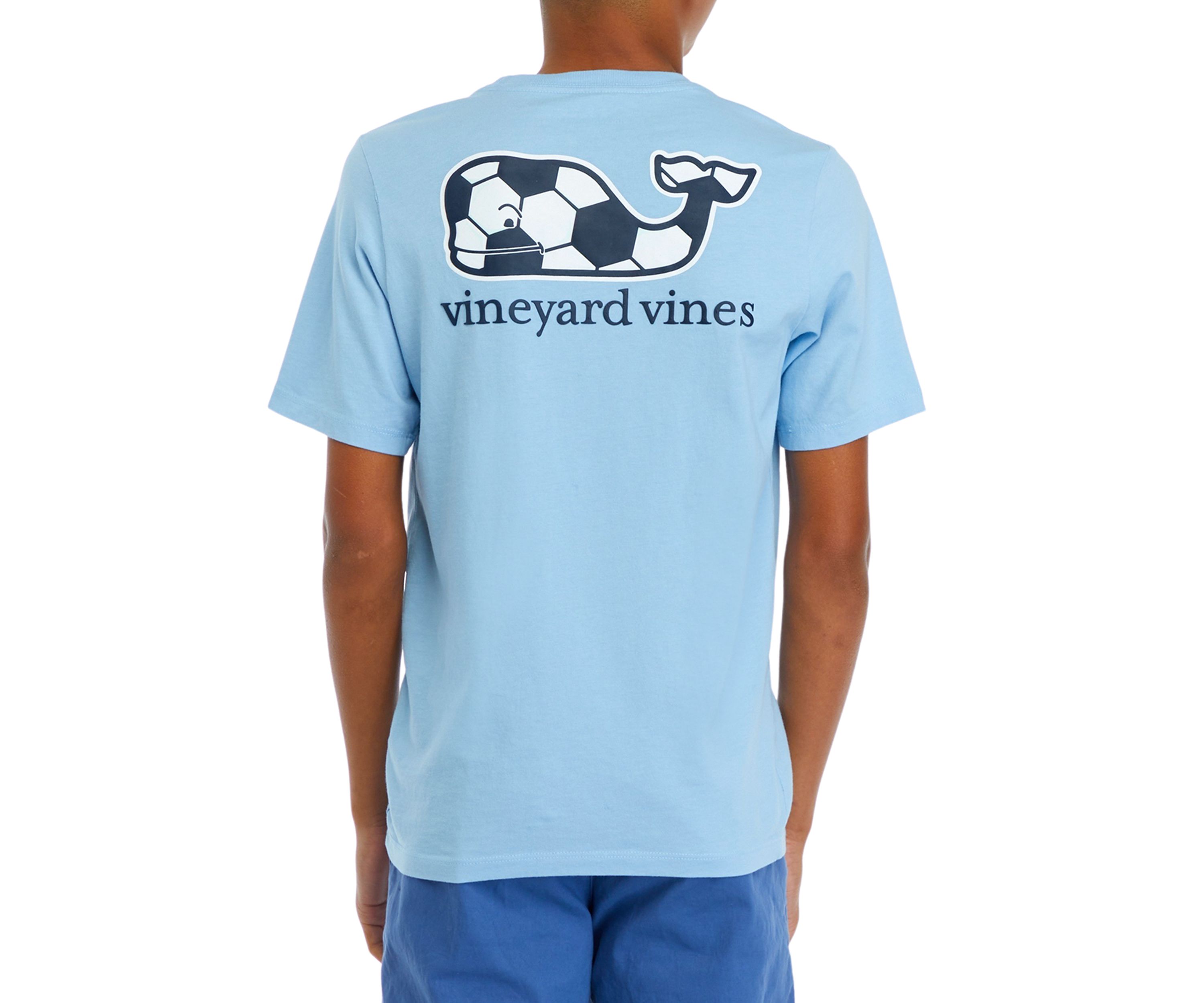 Boys 8-20 Soccer Ball Whale Short Sleeve Graphic T-Shirt