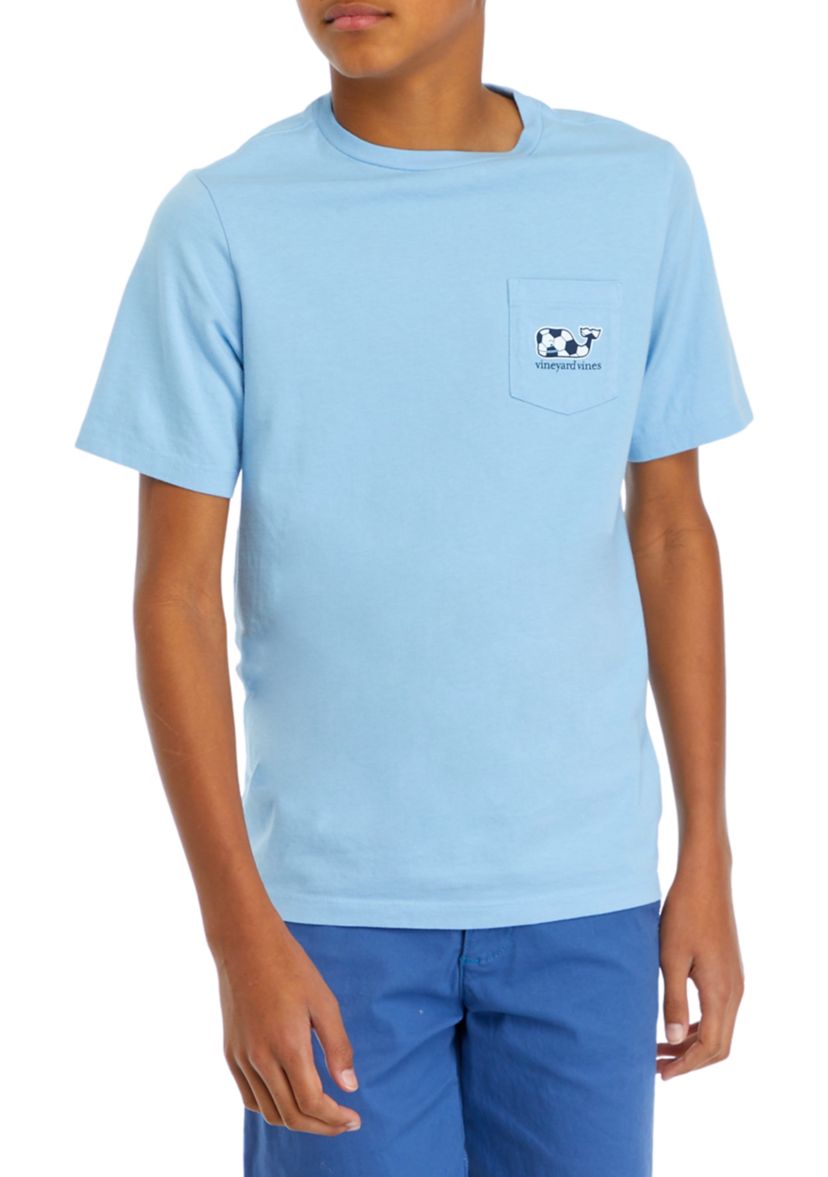 Boys 8-20 Soccer Ball Whale Short Sleeve Graphic T-Shirt