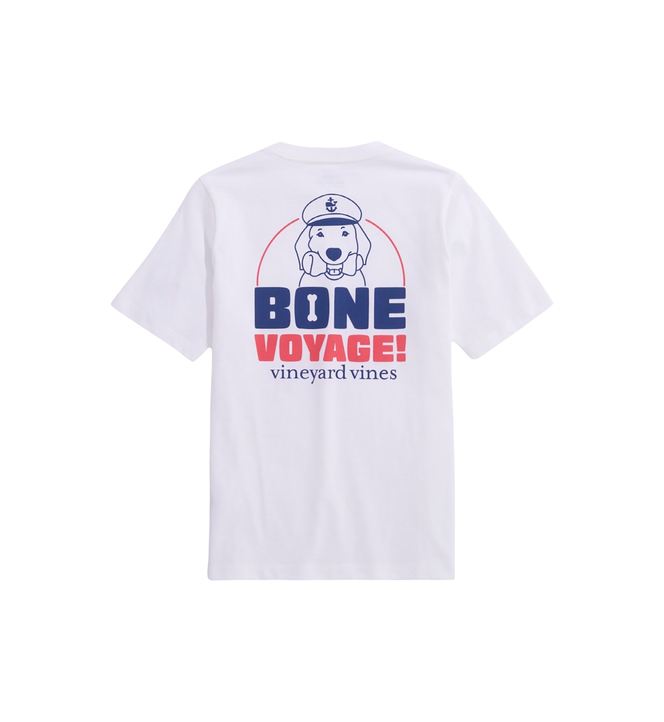 Boys 8-20 Bone Voyage Short Sleeve Graphic Pocket T-Shirt