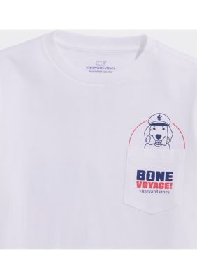 Boys 8-20 Bone Voyage Short Sleeve Graphic Pocket T-Shirt