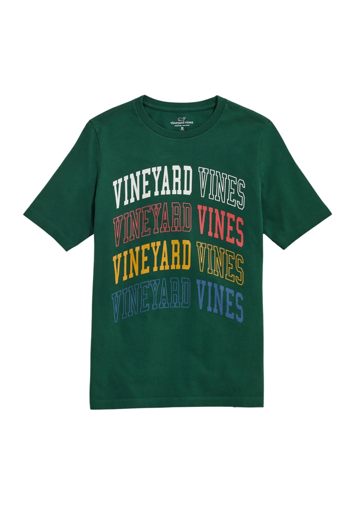 Boys 8-20 Stacked Logo Short Sleeve T-Shirt