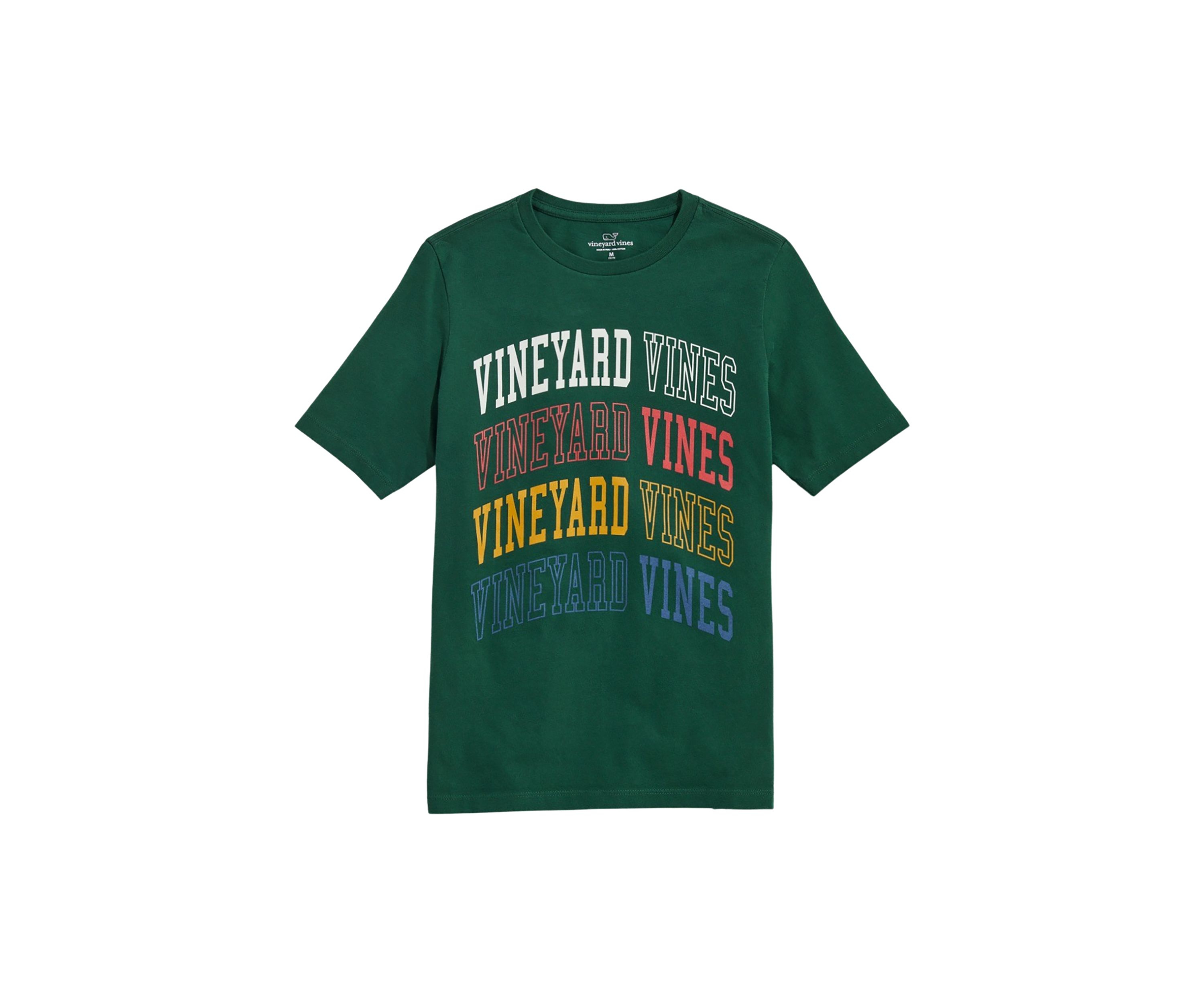 Boys 8-20 Stacked Logo Short Sleeve T-Shirt