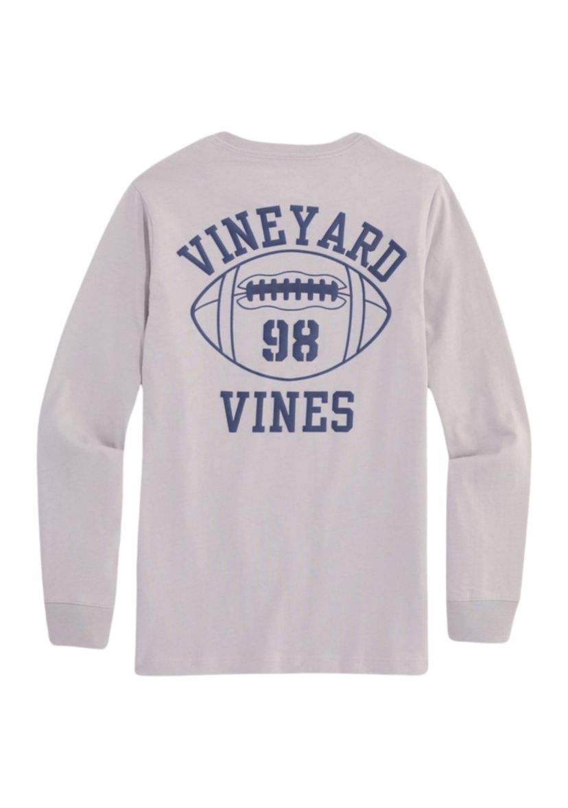 Boys 8-20 Football Graphic Pocket T-Shirt