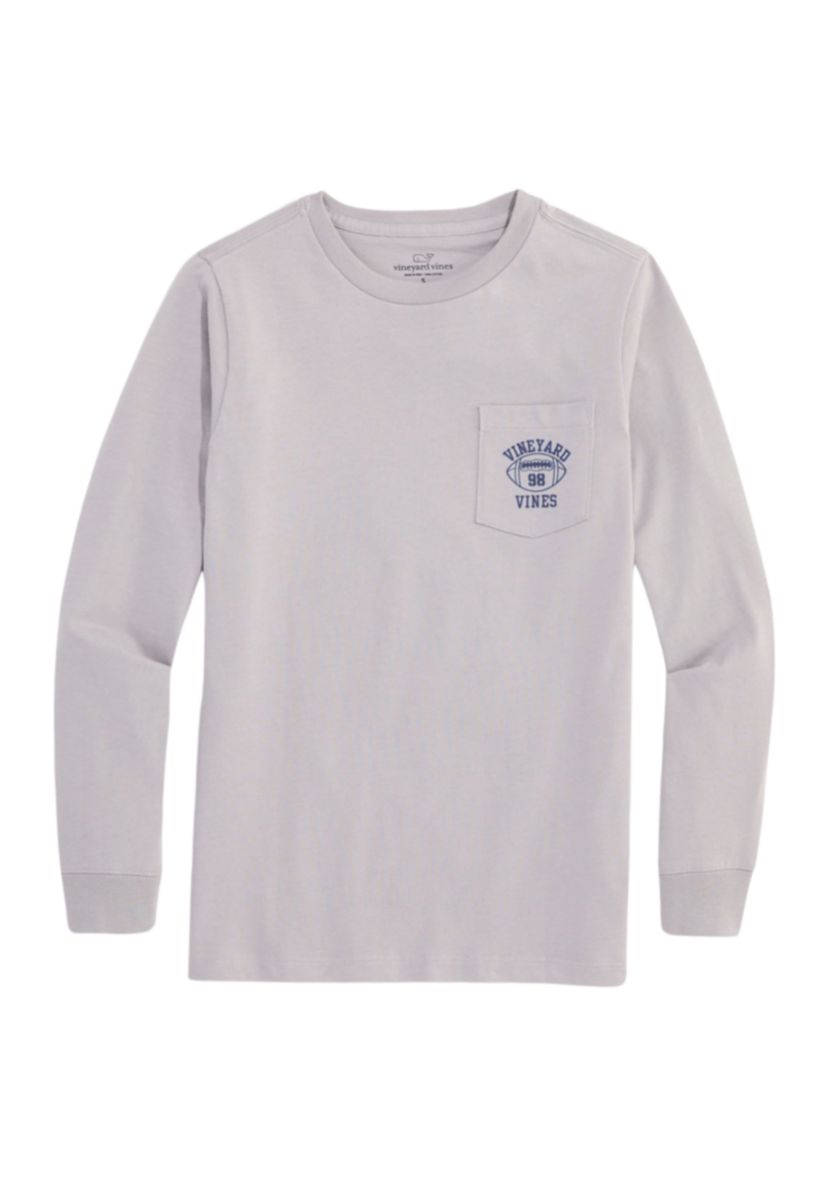 Boys 8-20 Football Graphic Pocket T-Shirt
