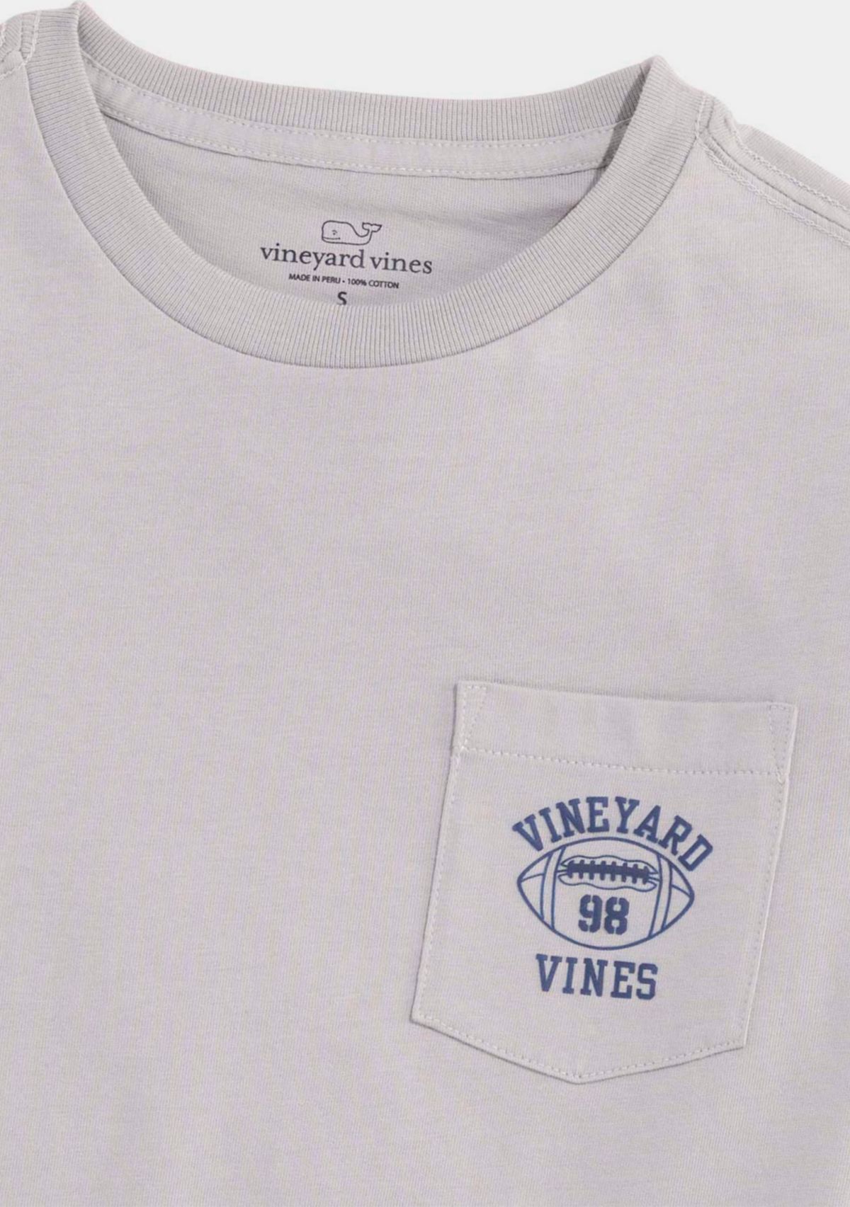 Boys 8-20 Football Graphic Pocket T-Shirt