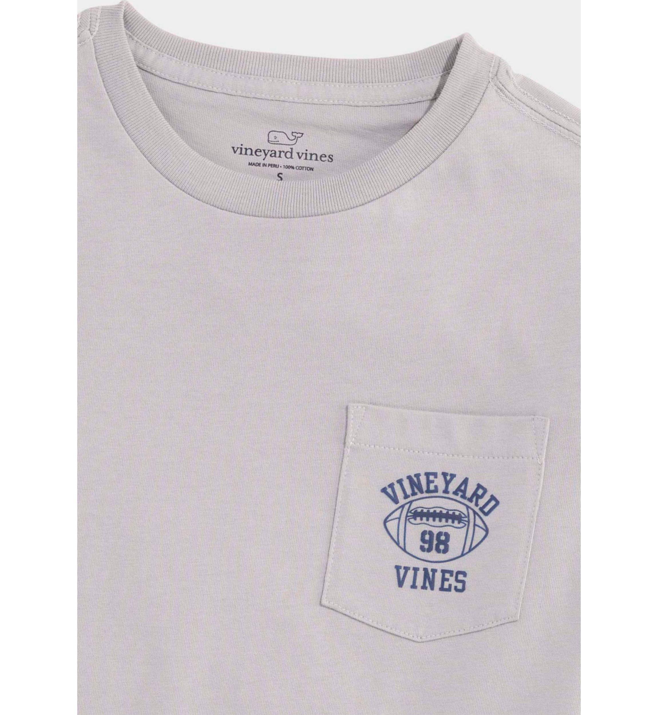 Boys 8-20 Football Graphic Pocket T-Shirt