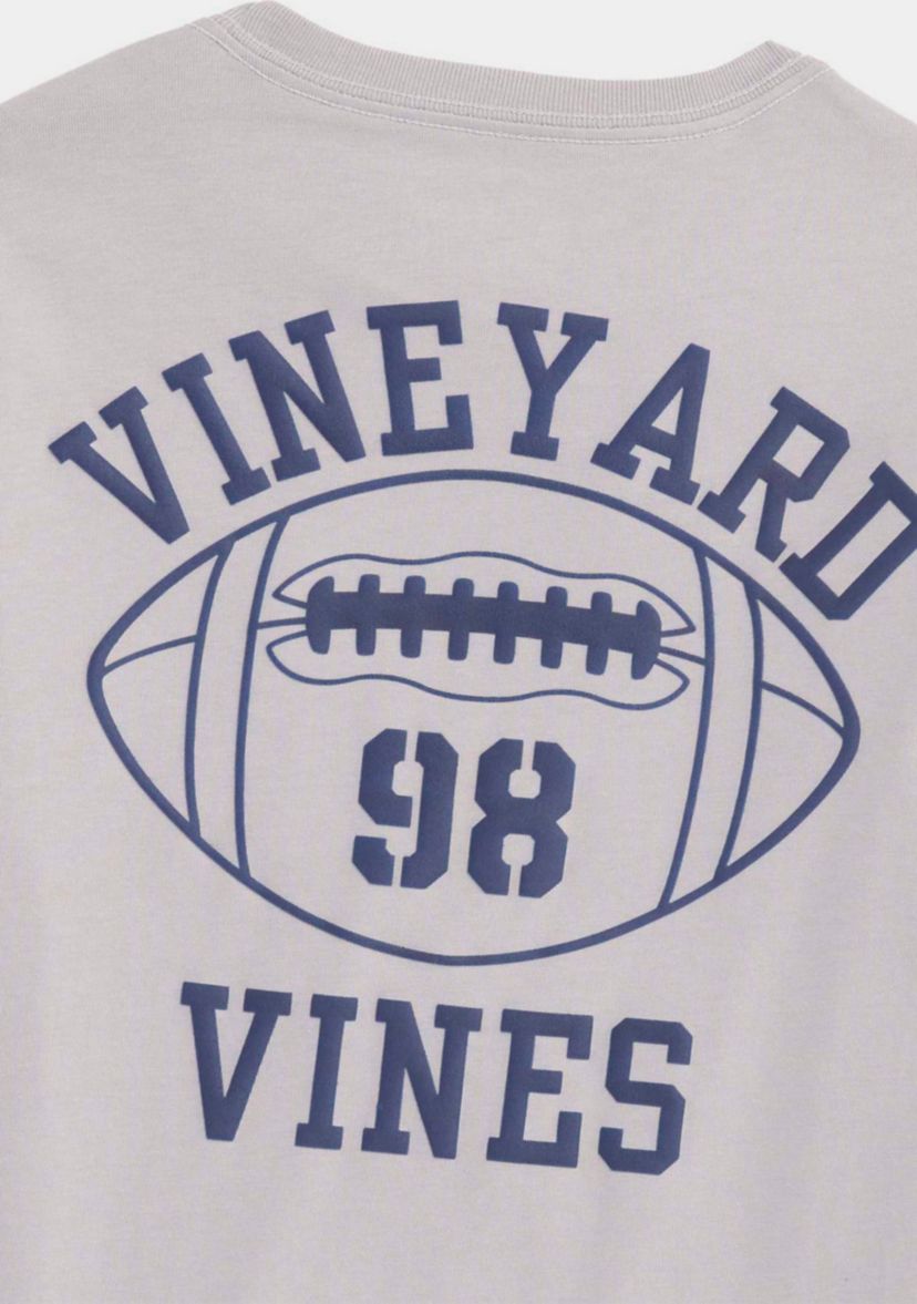 Boys 8-20 Football Graphic Pocket T-Shirt