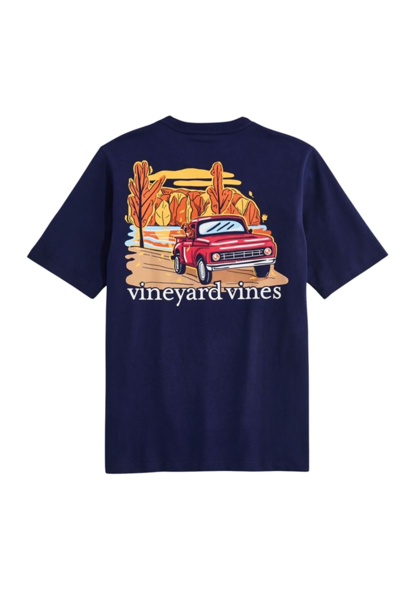 Boys 8-20 Autumn Car Ride Short Sleeve T-Shirt 
