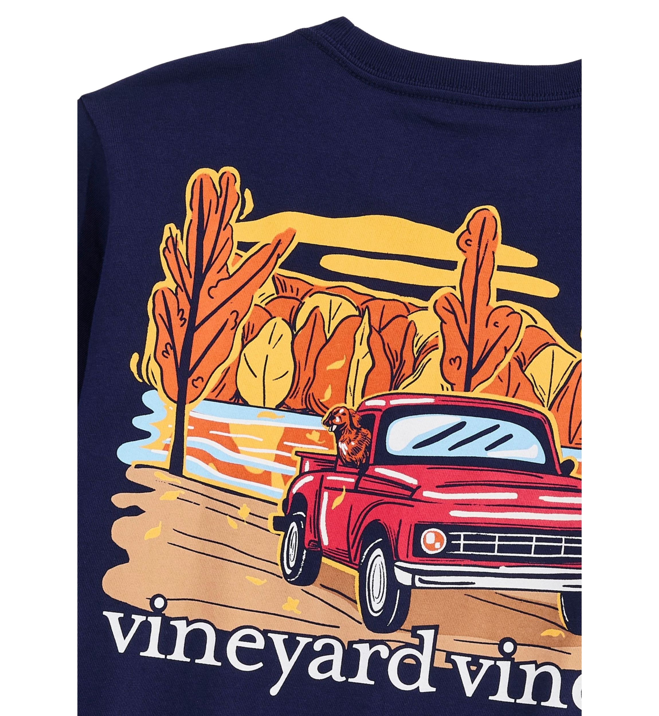 Boys 8-20 Autumn Car Ride Short Sleeve T-Shirt 