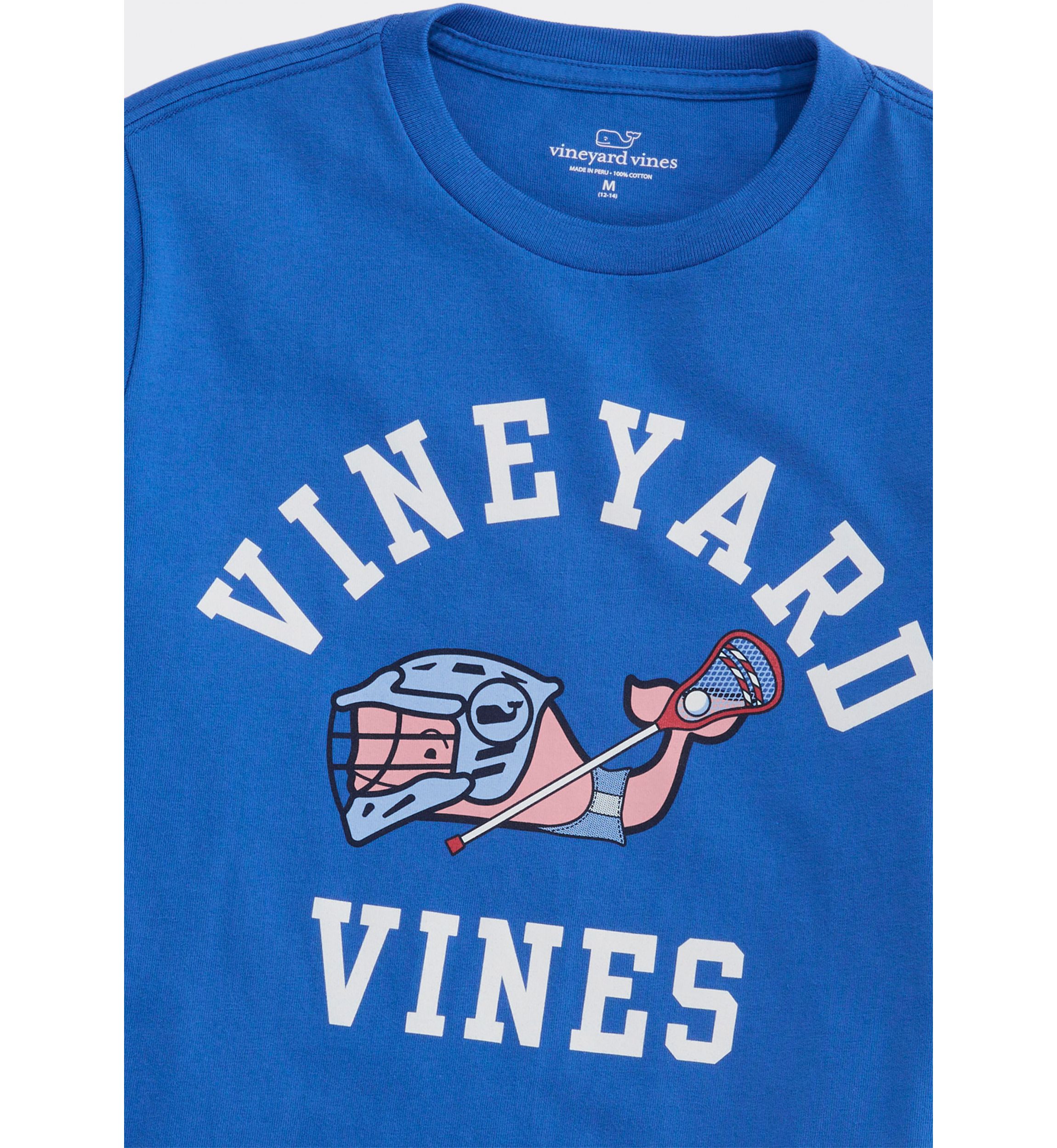 Boys 8-20 LAX Player Whale Logo Graphic T-Shirt 