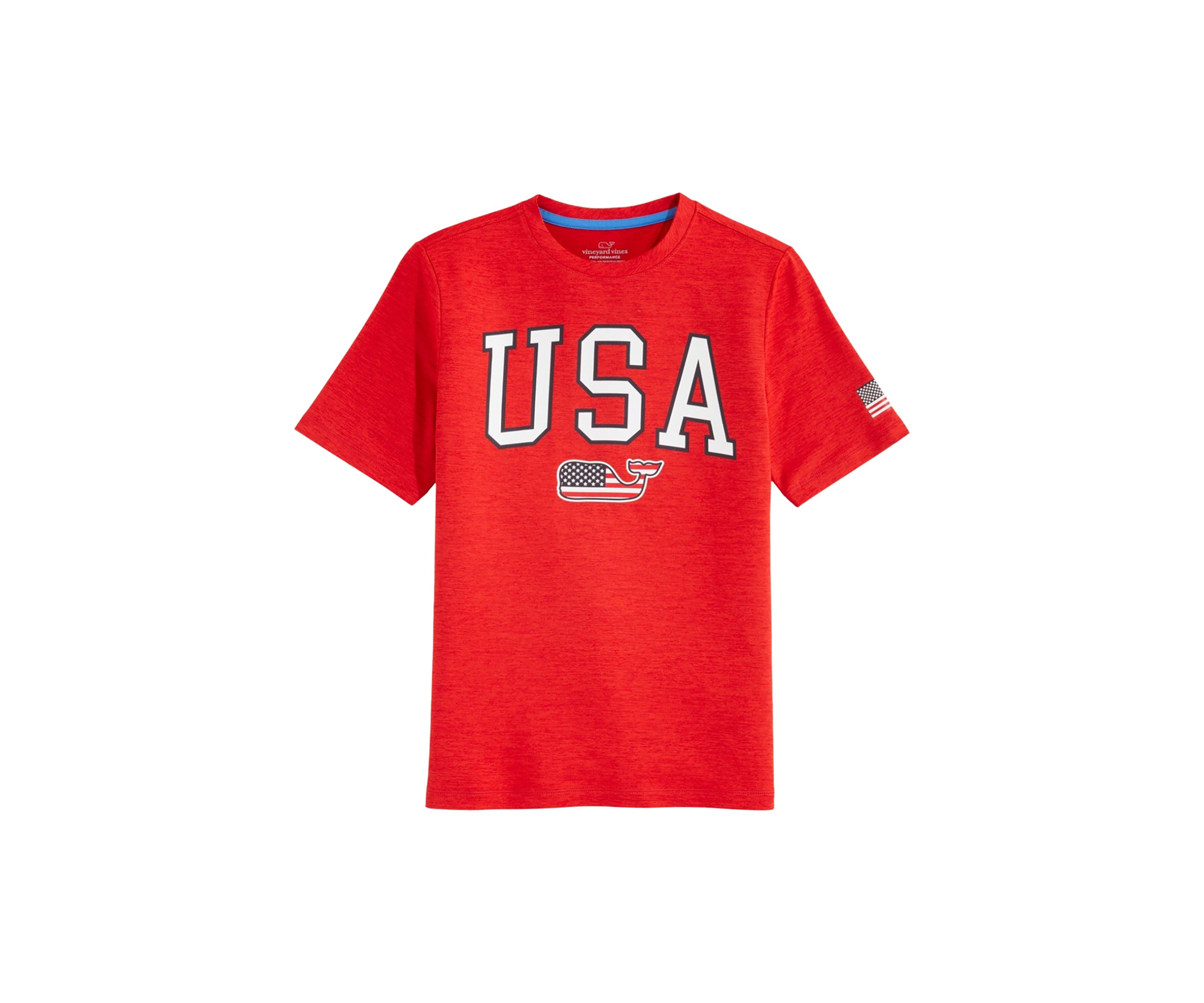 Boys 8-20 Short Sleeve USA Graphic T-Shirt 
