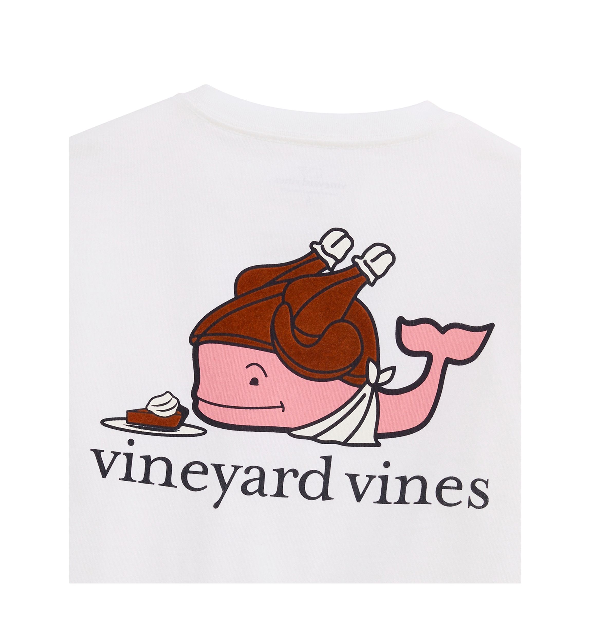 Boys 8-20 Turkey Hat Whale Long Sleeve T-Shirt