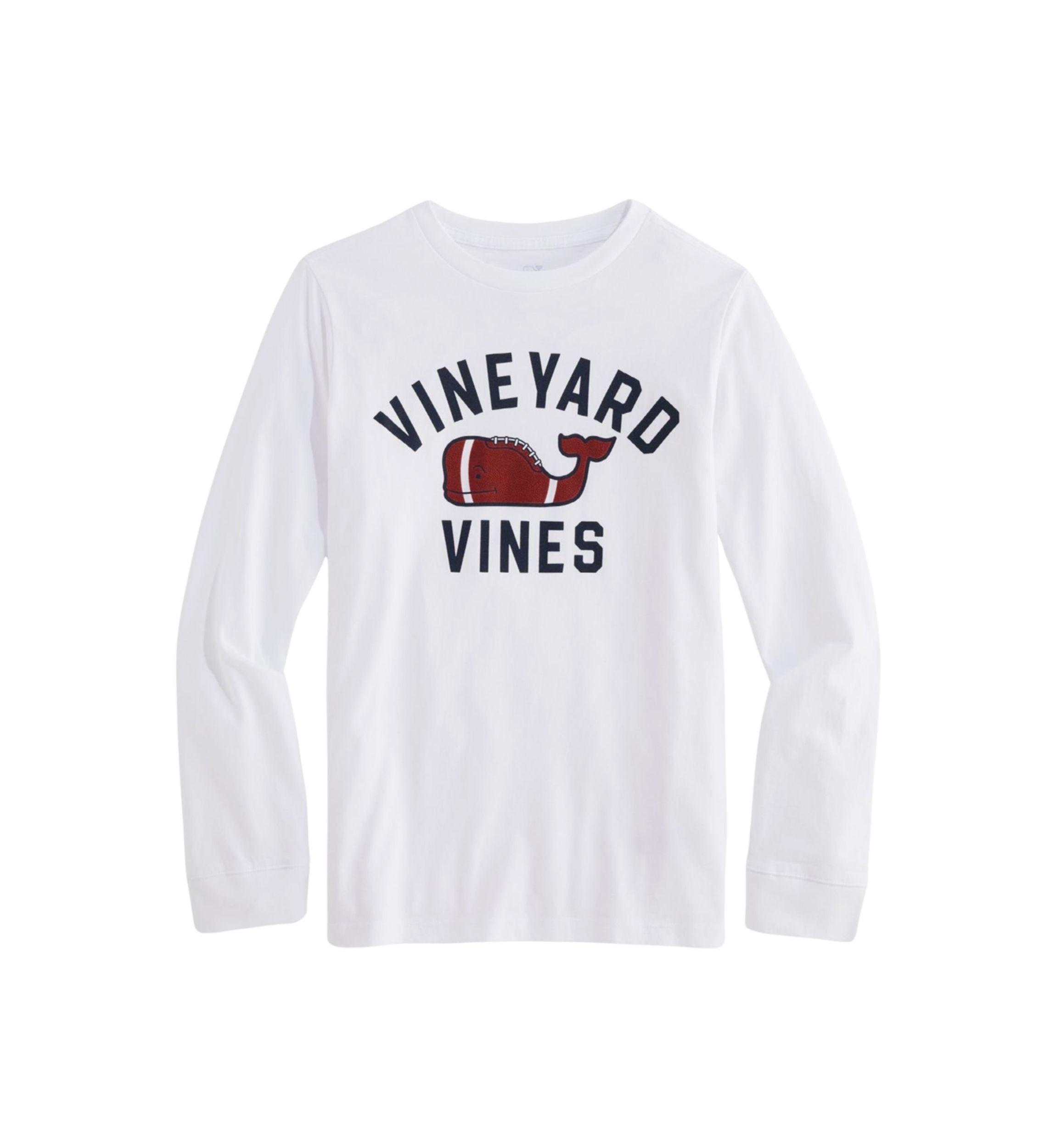 Boys 8-20 Textured Football Whale T-Shirt