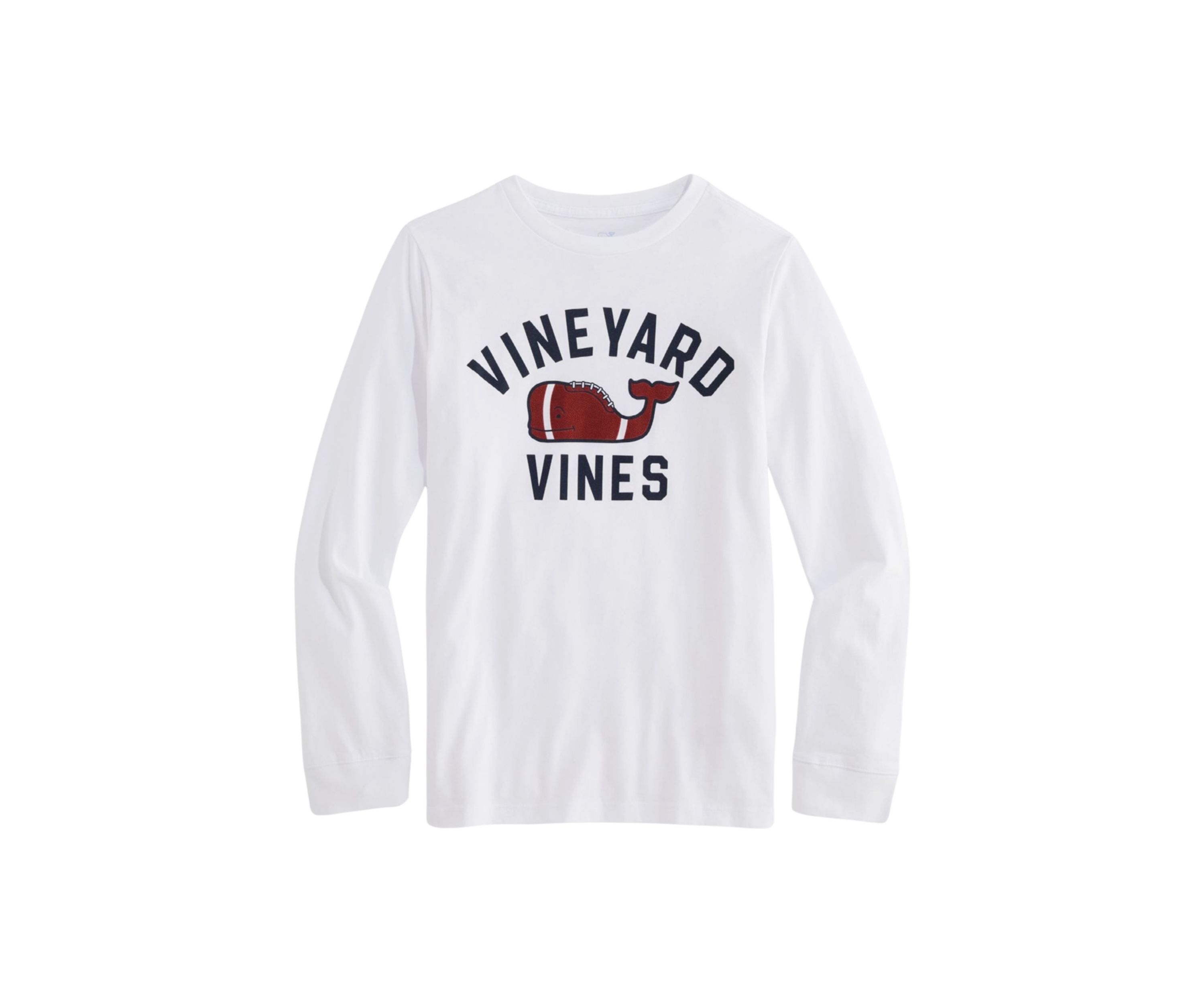 Boys 8-20 Textured Football Whale T-Shirt