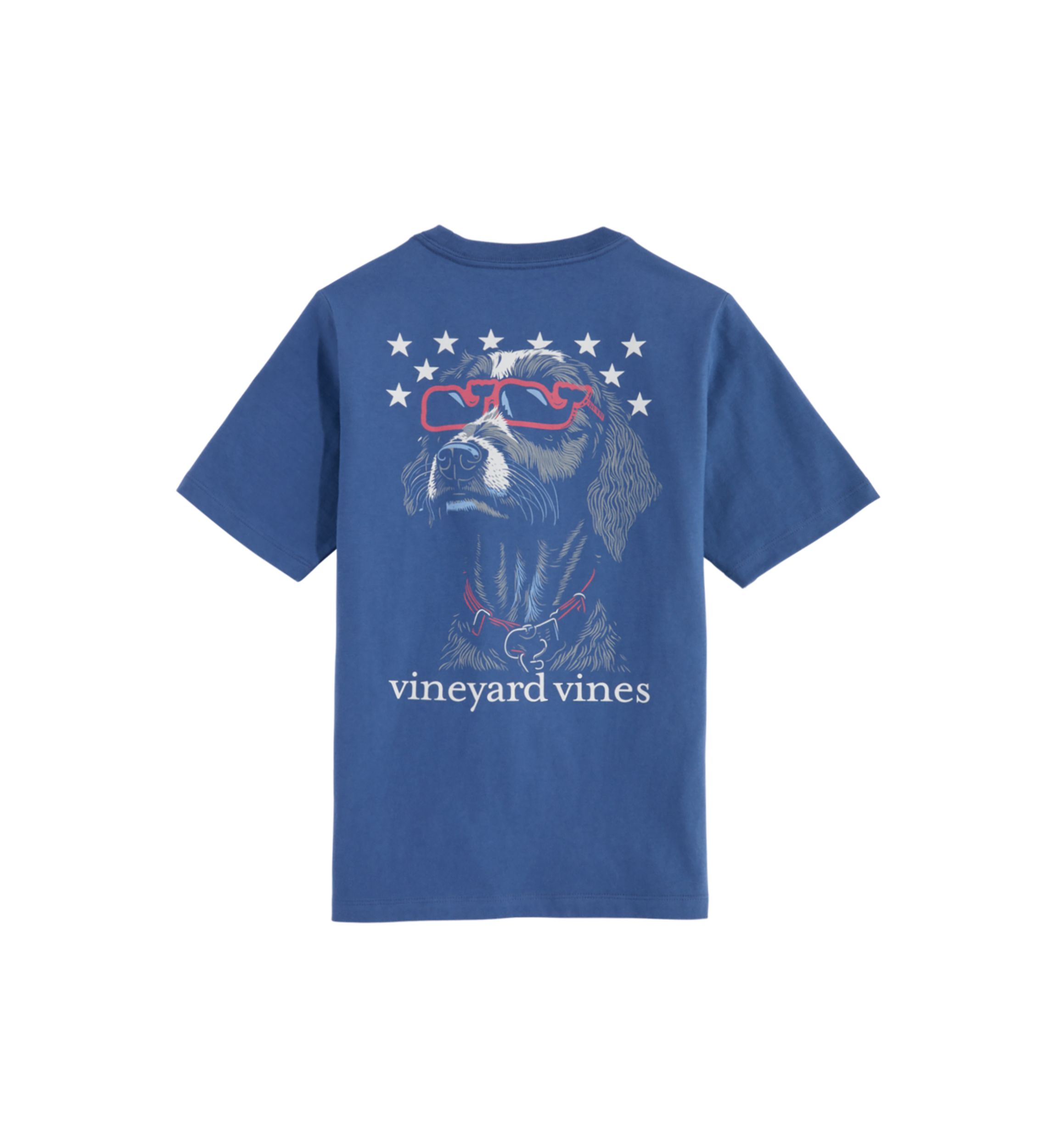 Boys 8-20 Americana Dog Short Sleeve Graphic T-Shirt
