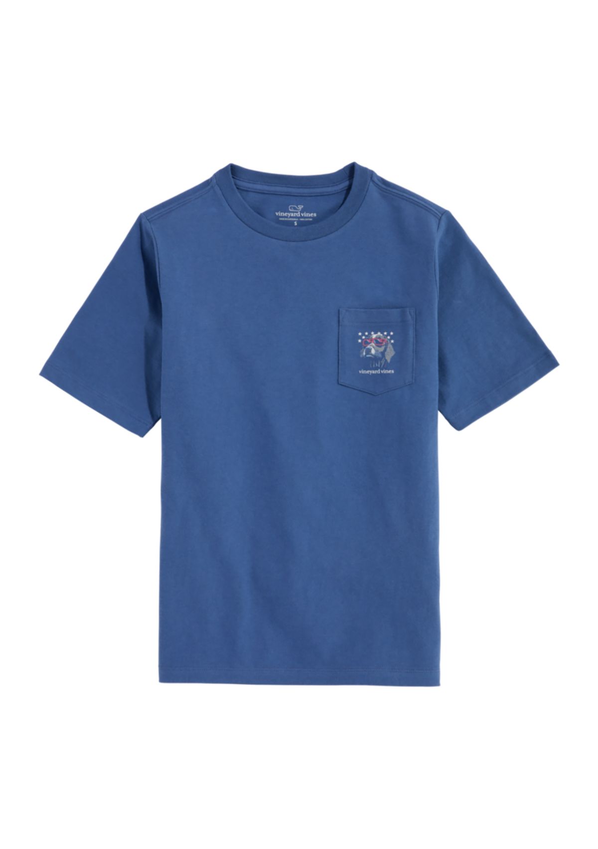 Boys 8-20 Americana Dog Short Sleeve Graphic T-Shirt