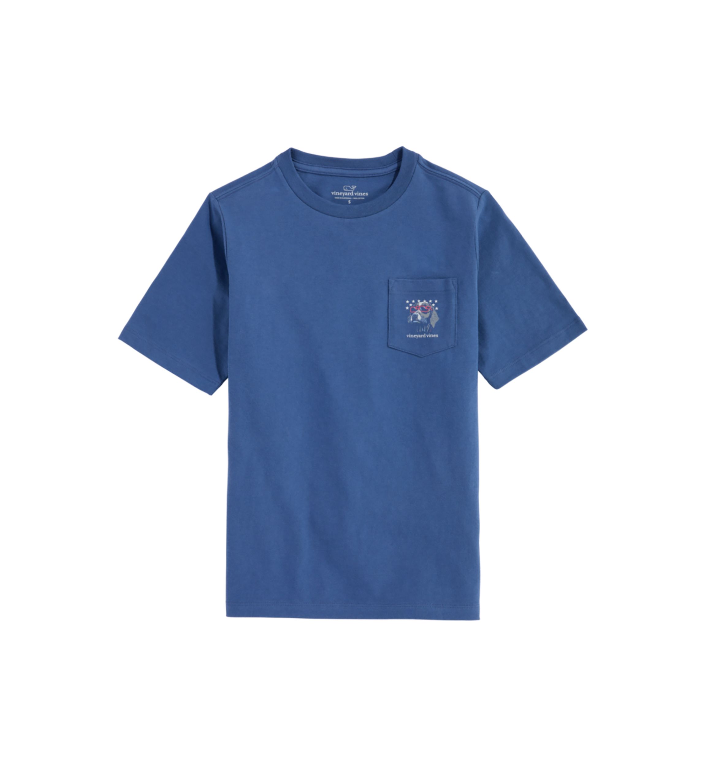 Boys 8-20 Americana Dog Short Sleeve Graphic T-Shirt