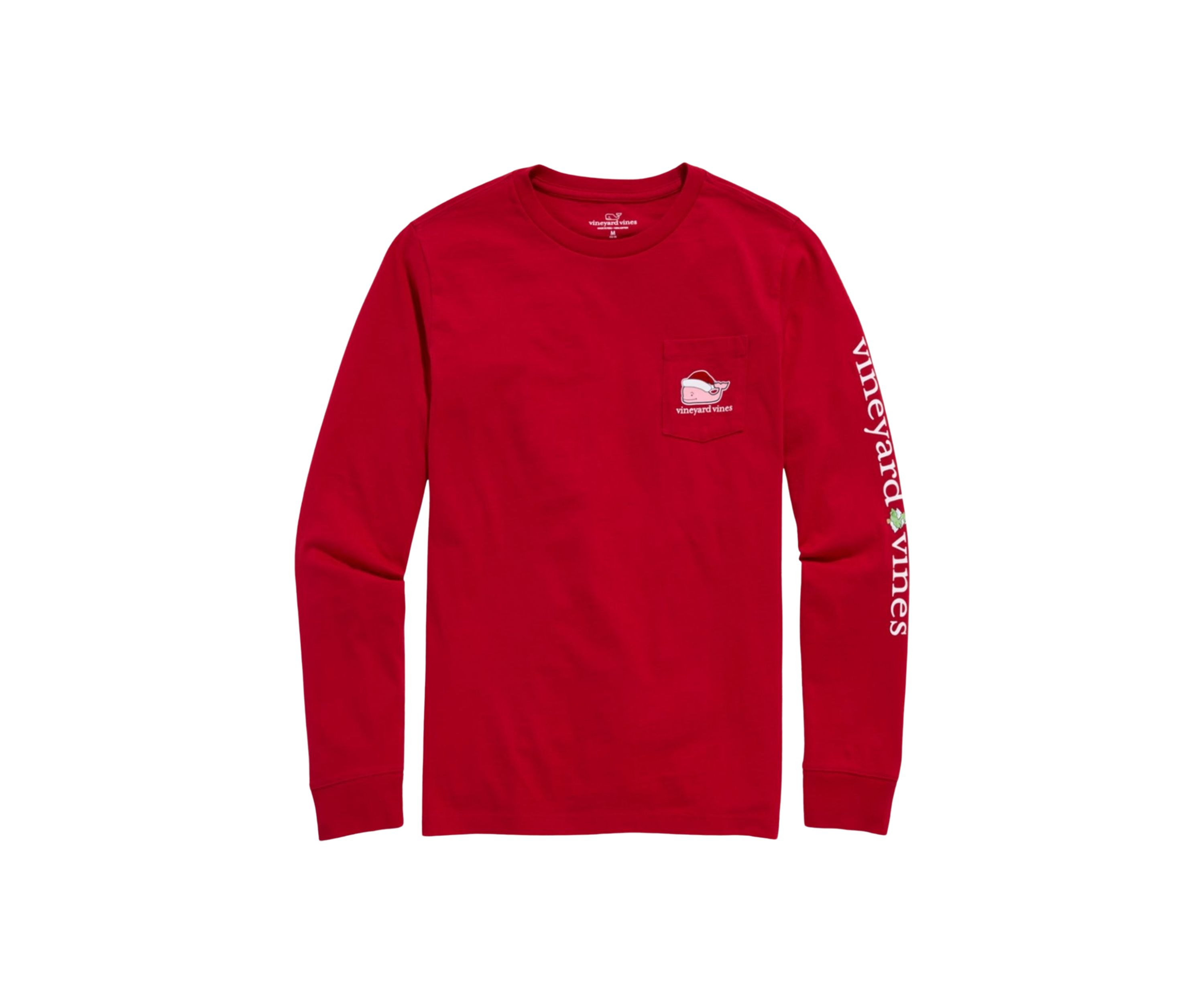 Boys 8-20 Santa Long Sleeve T-Shirt