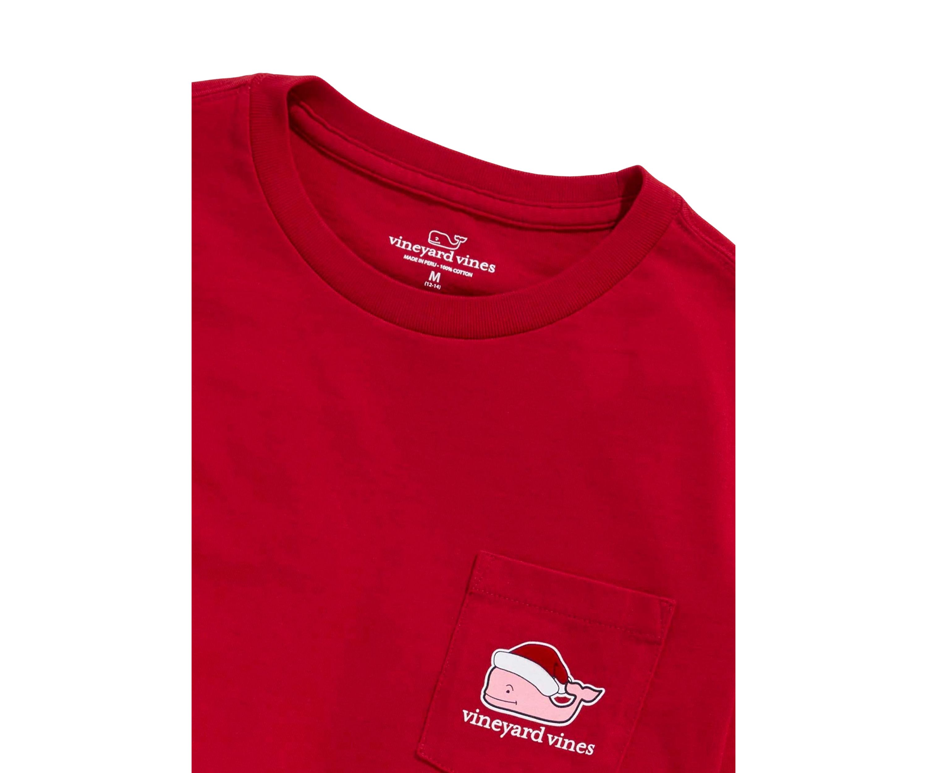 Boys 8-20 Santa Long Sleeve T-Shirt