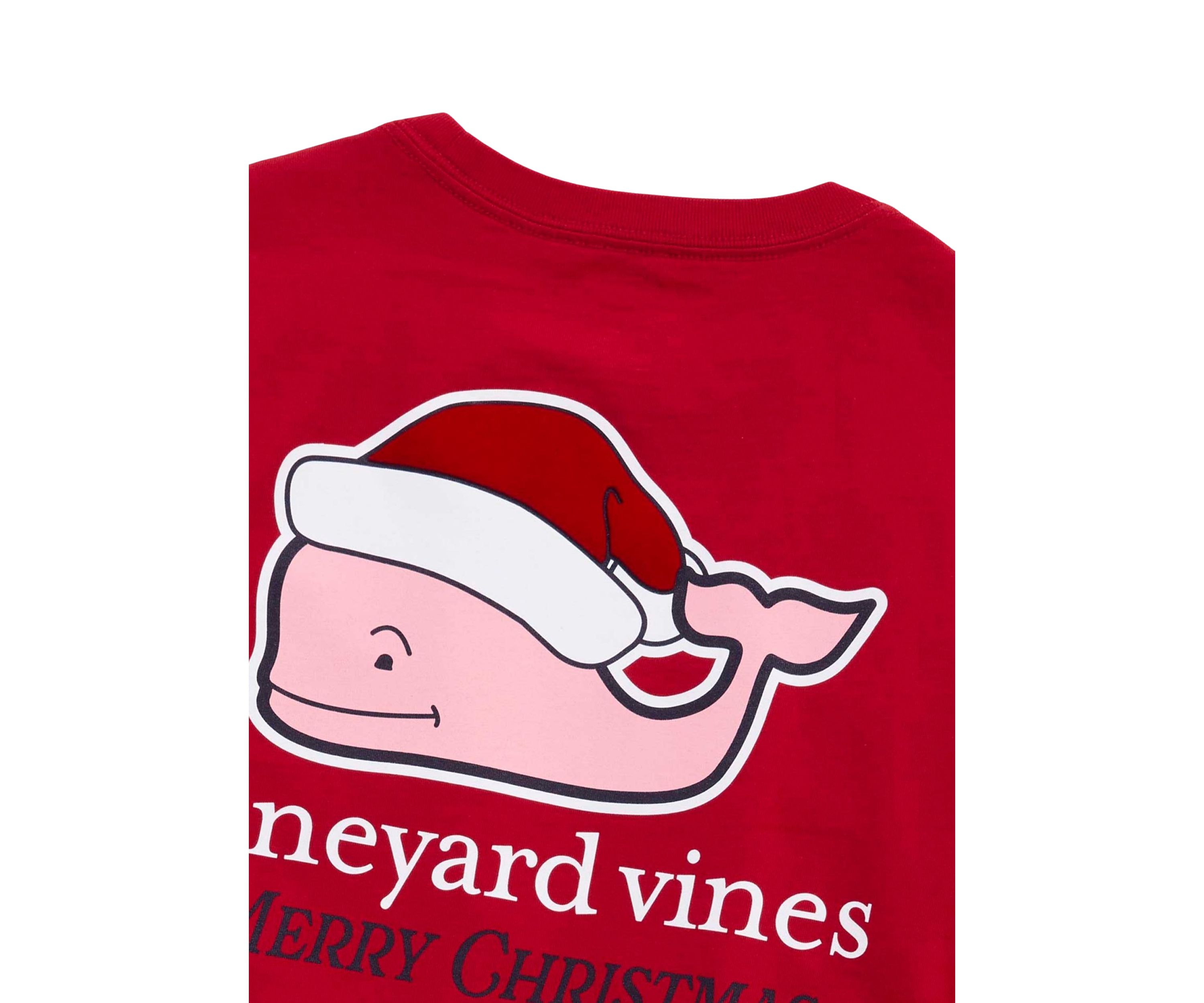 Boys 8-20 Santa Long Sleeve T-Shirt