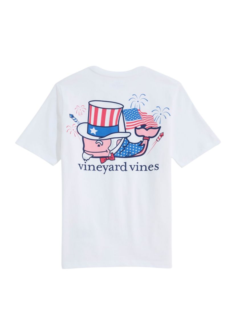 Boys 8-20 Uncle Sam Whale Graphic T-Shirt 