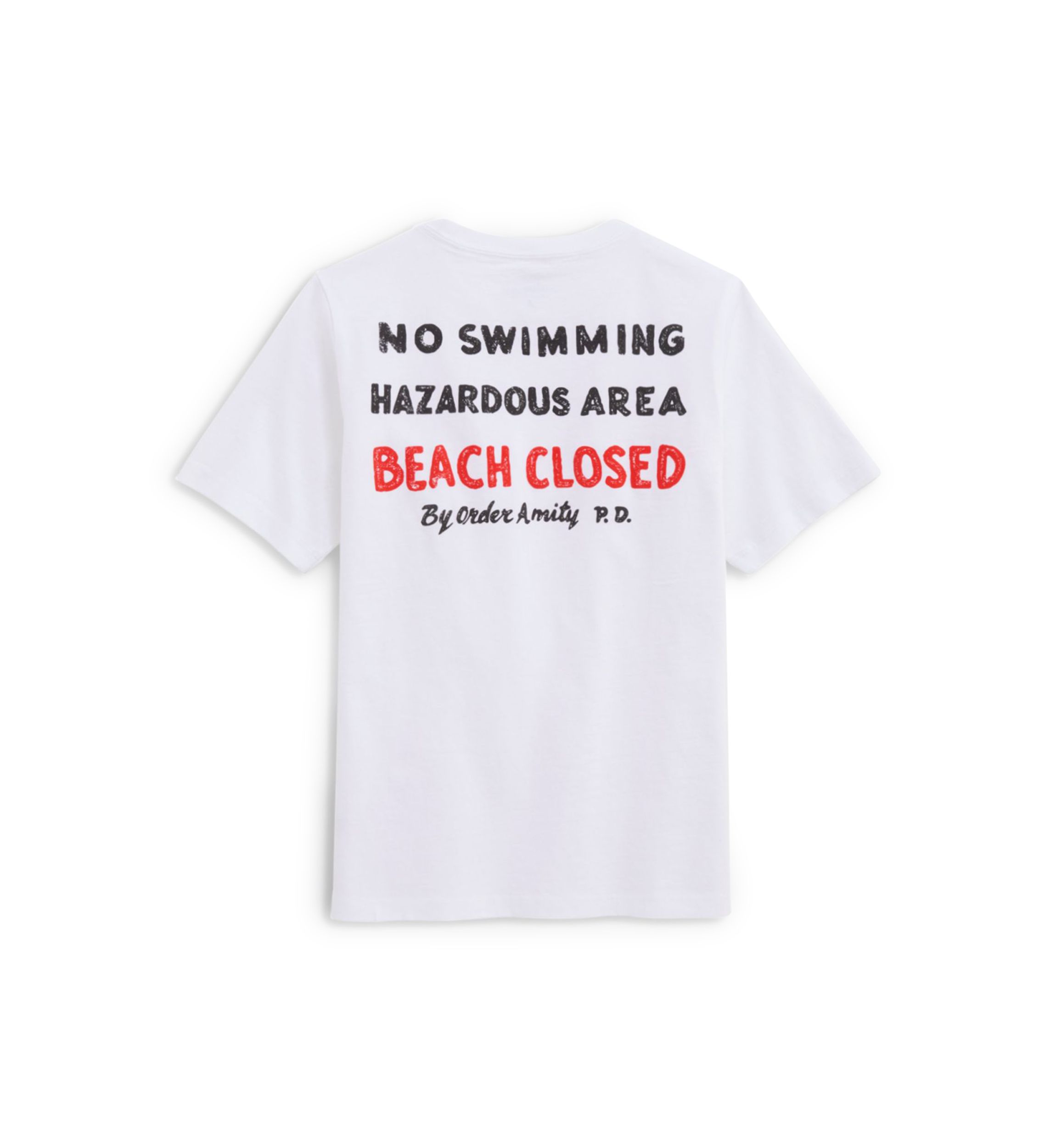 Boys 8-20 Short Sleeve Jaws No Swim Graphic T-Shirt 