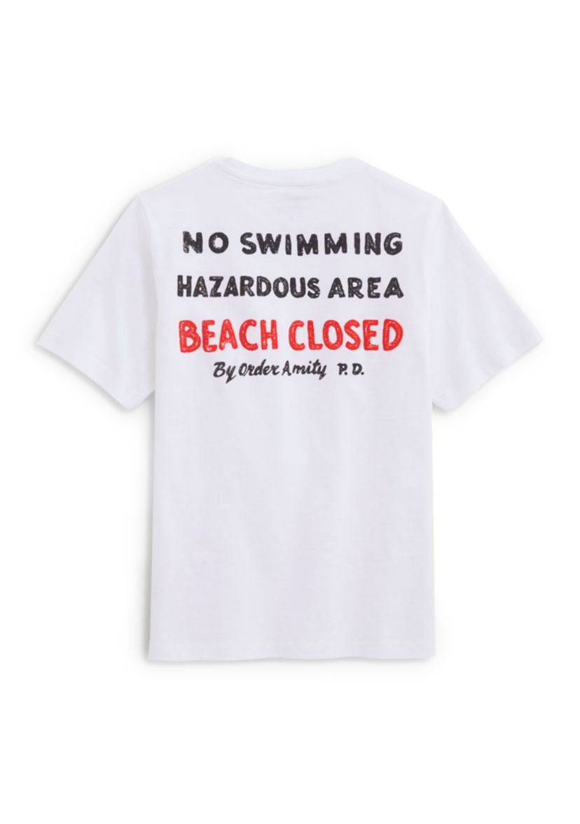 Boys 8-20 Short Sleeve Jaws No Swim Graphic T-Shirt 