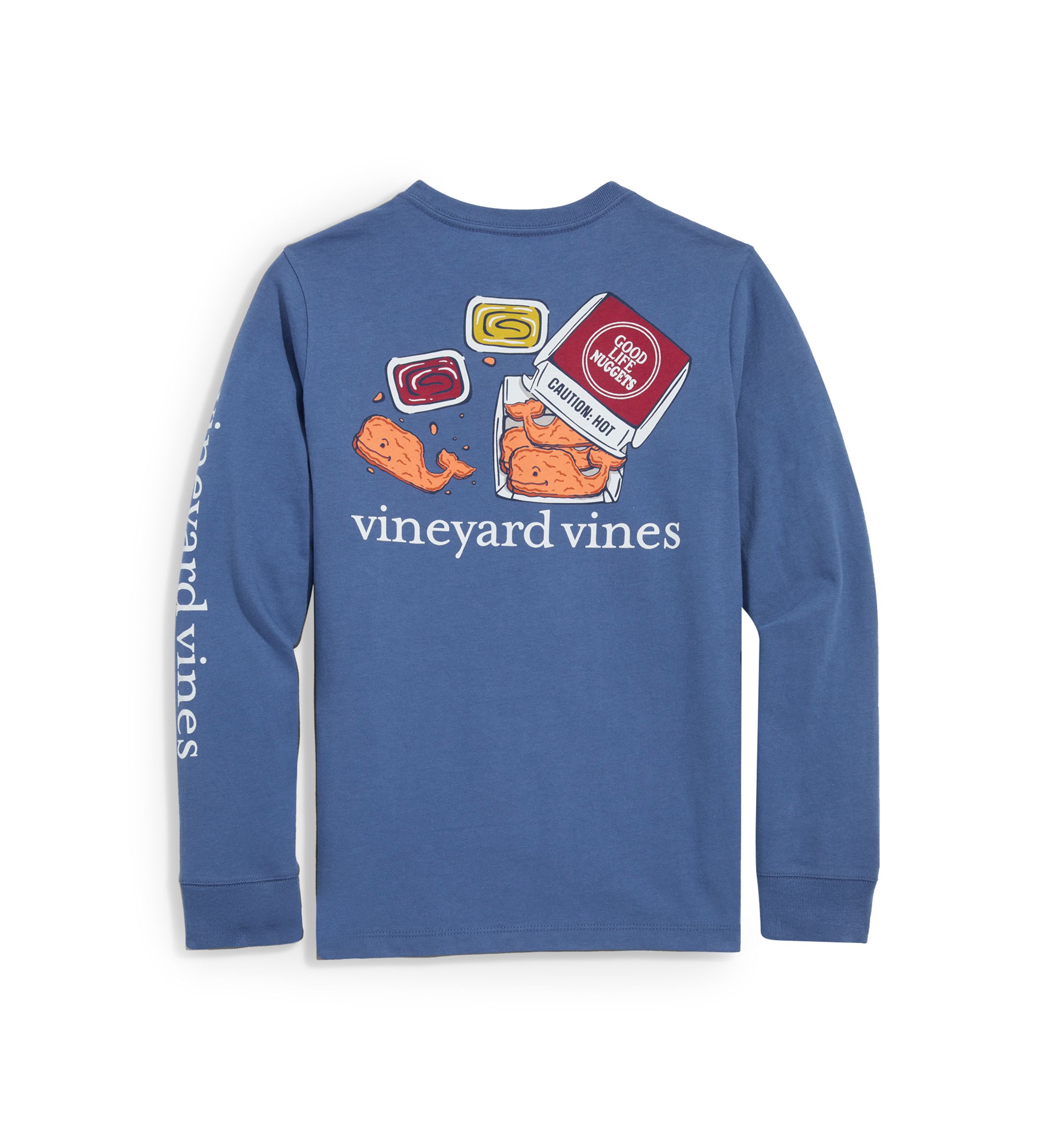 Boys 8-20 Long Sleeve Whale Nuggets Cotton Graphic T-Shirt