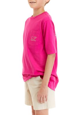 Boys 4-20 Vintage Whale Pocket T-Shirt