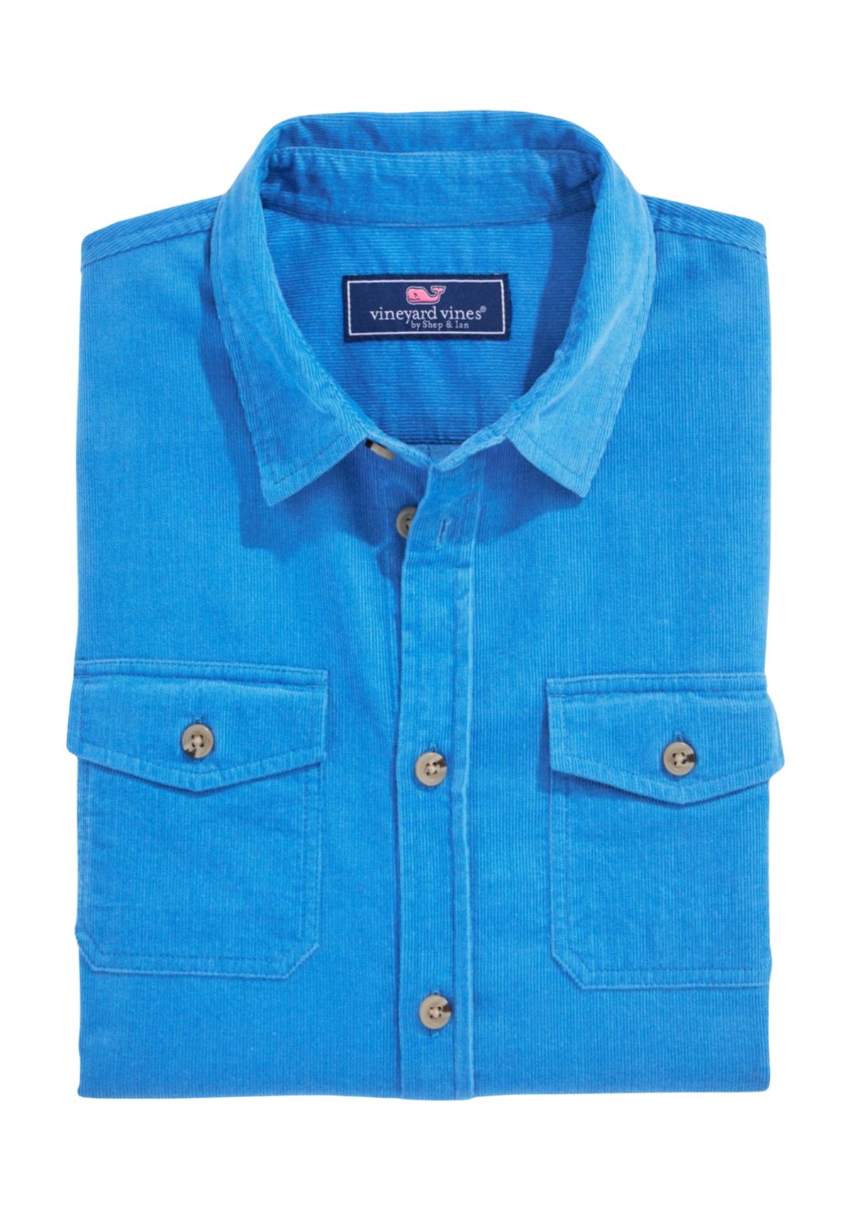 Boys 8-20 Fine Whale Corduroy Button Up Shirt 