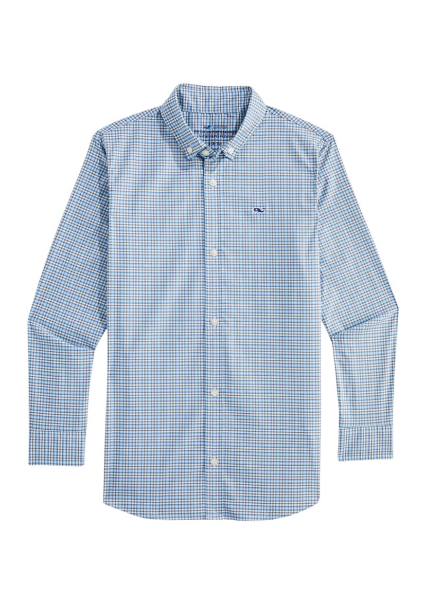 Boys 8-20 Long Sleeve Plaid Dress Shirt 
