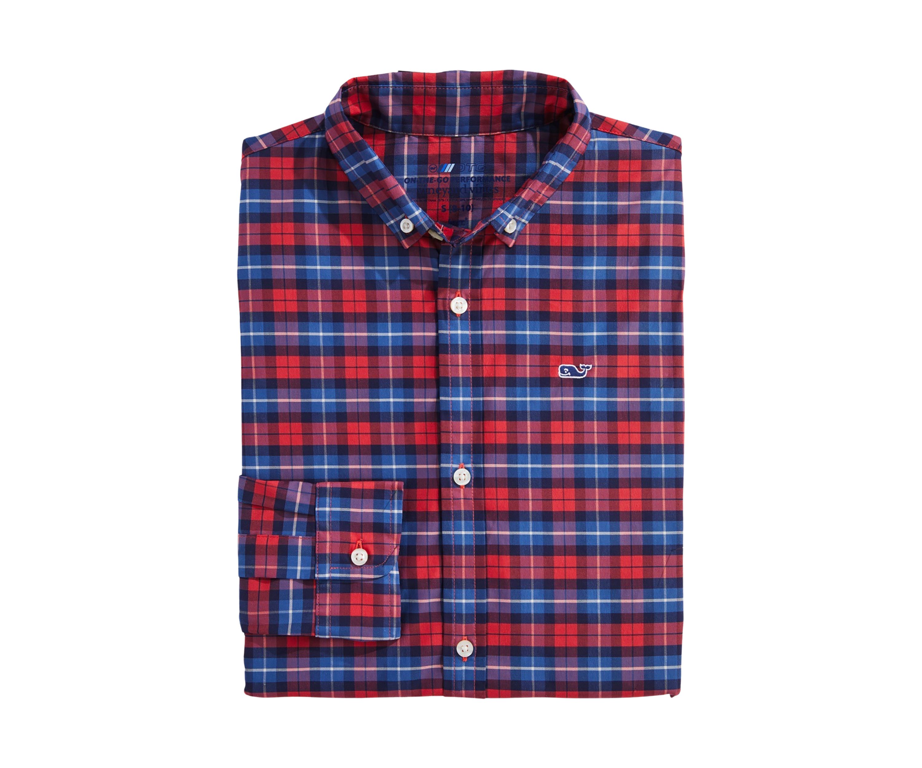 Boys 8-20 Plaid On the Go Brrr Shirt