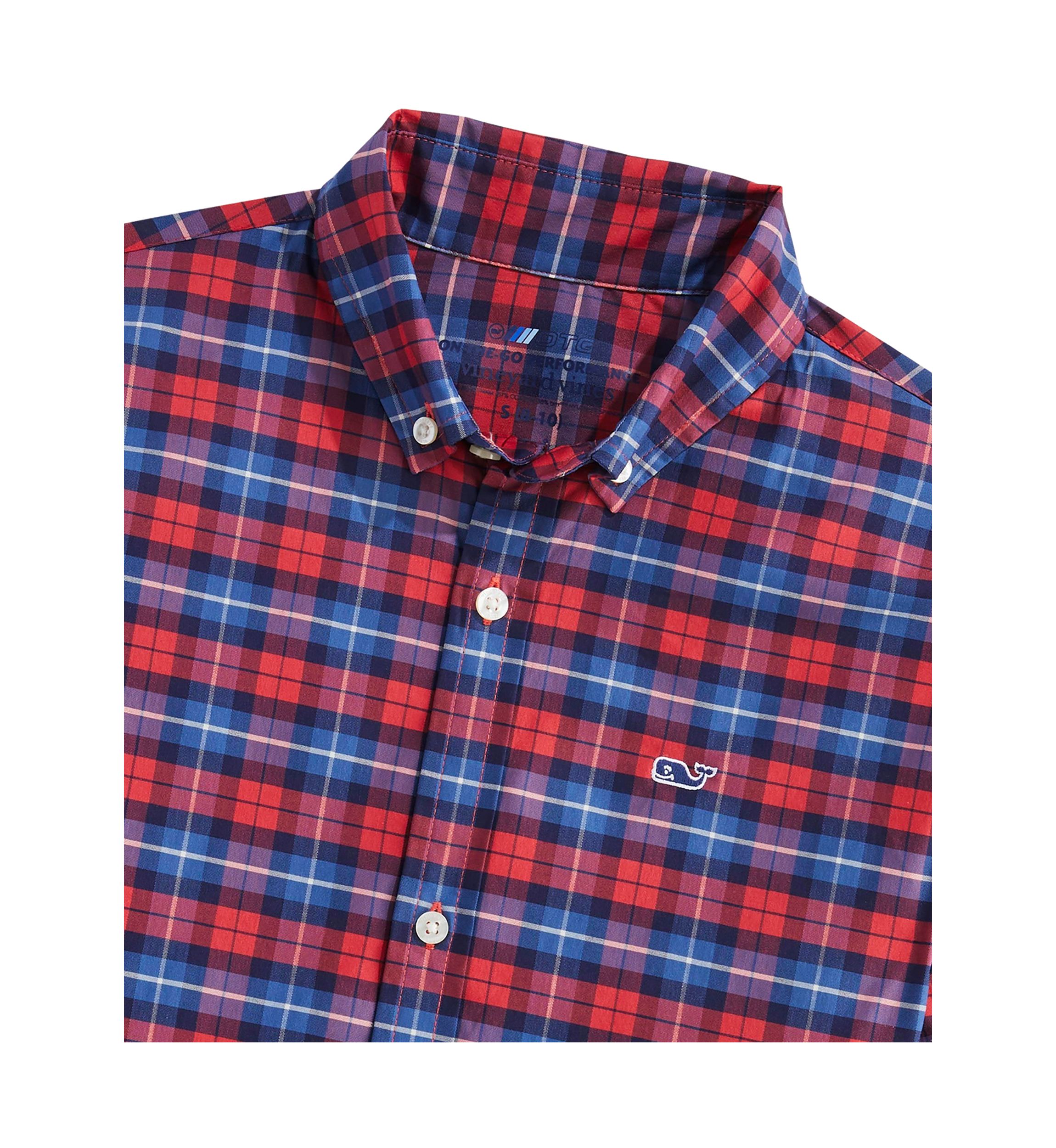 Boys 8-20 Plaid On the Go Brrr Shirt