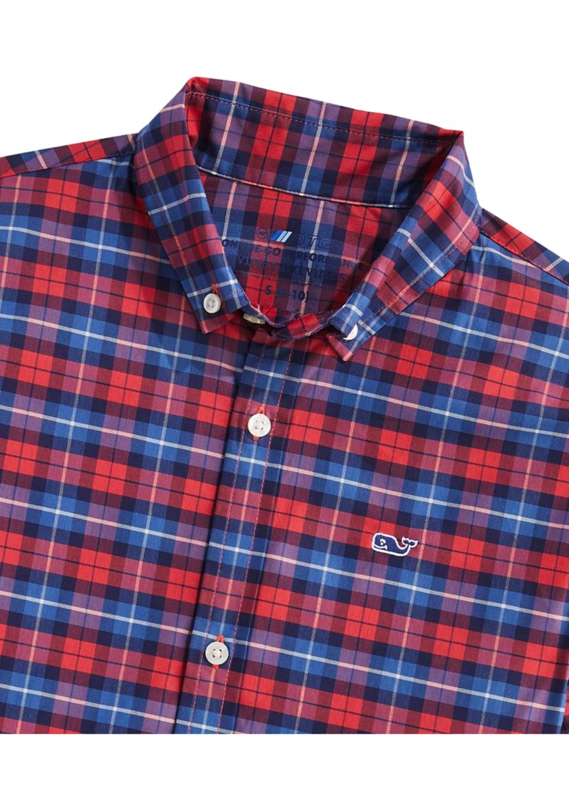 Boys 8-20 Plaid On the Go Brrr Shirt