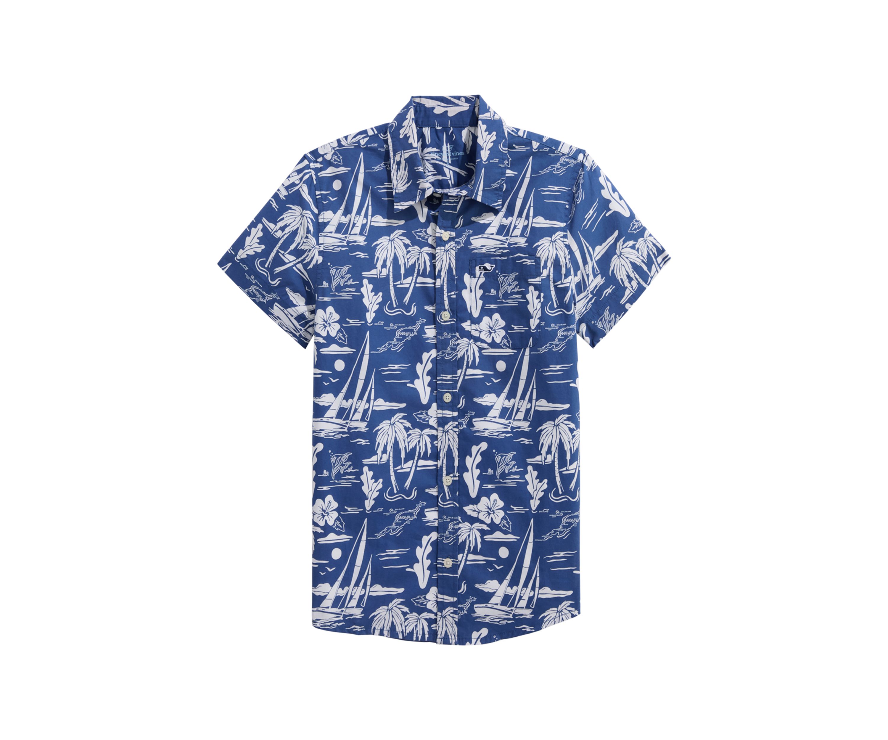Boys 8-20 Island Floral Shirt
