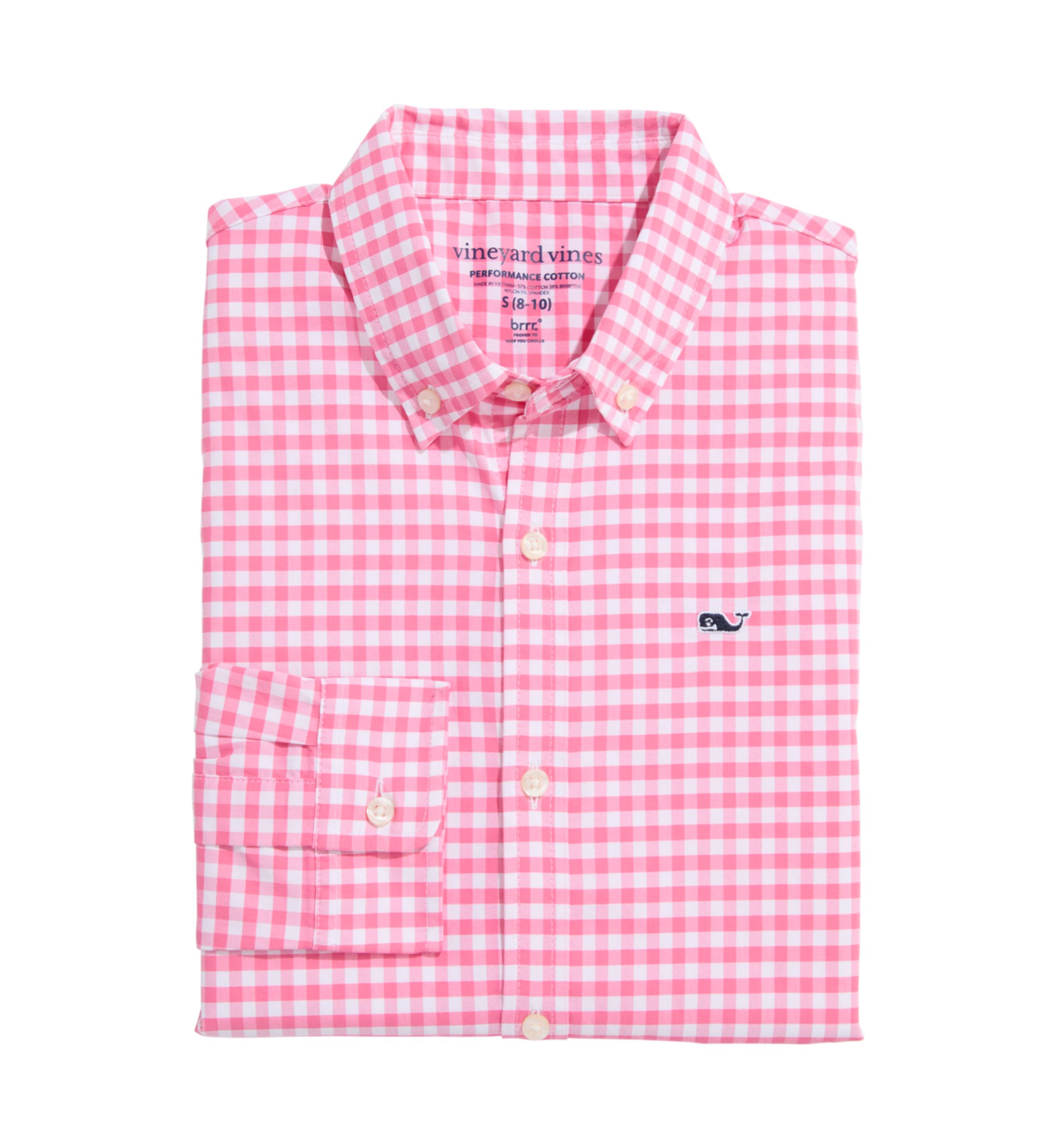 Boys 8-20 Gingham Brrr® Shirt