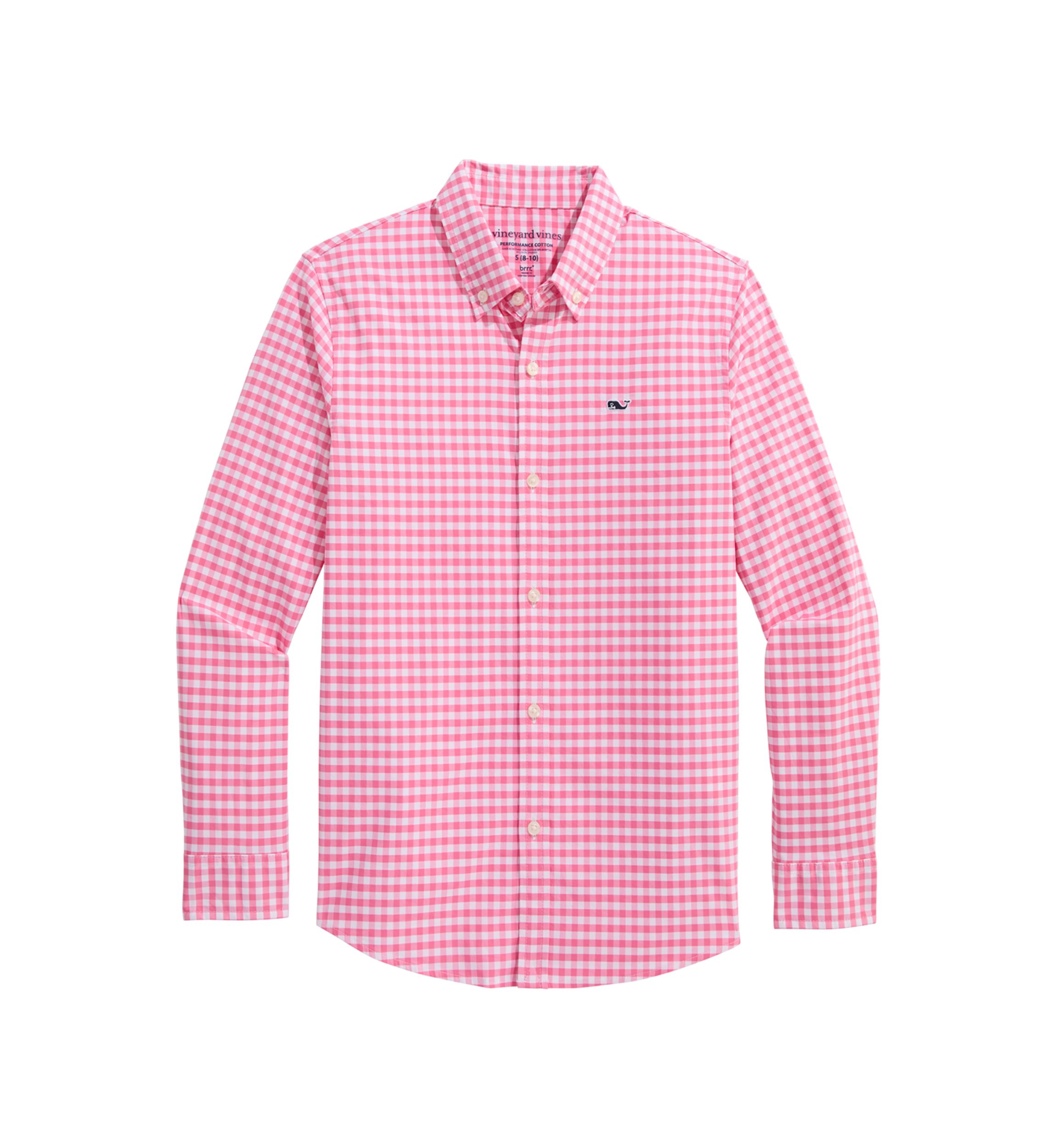 Boys 8-20 Gingham Brrr® Shirt