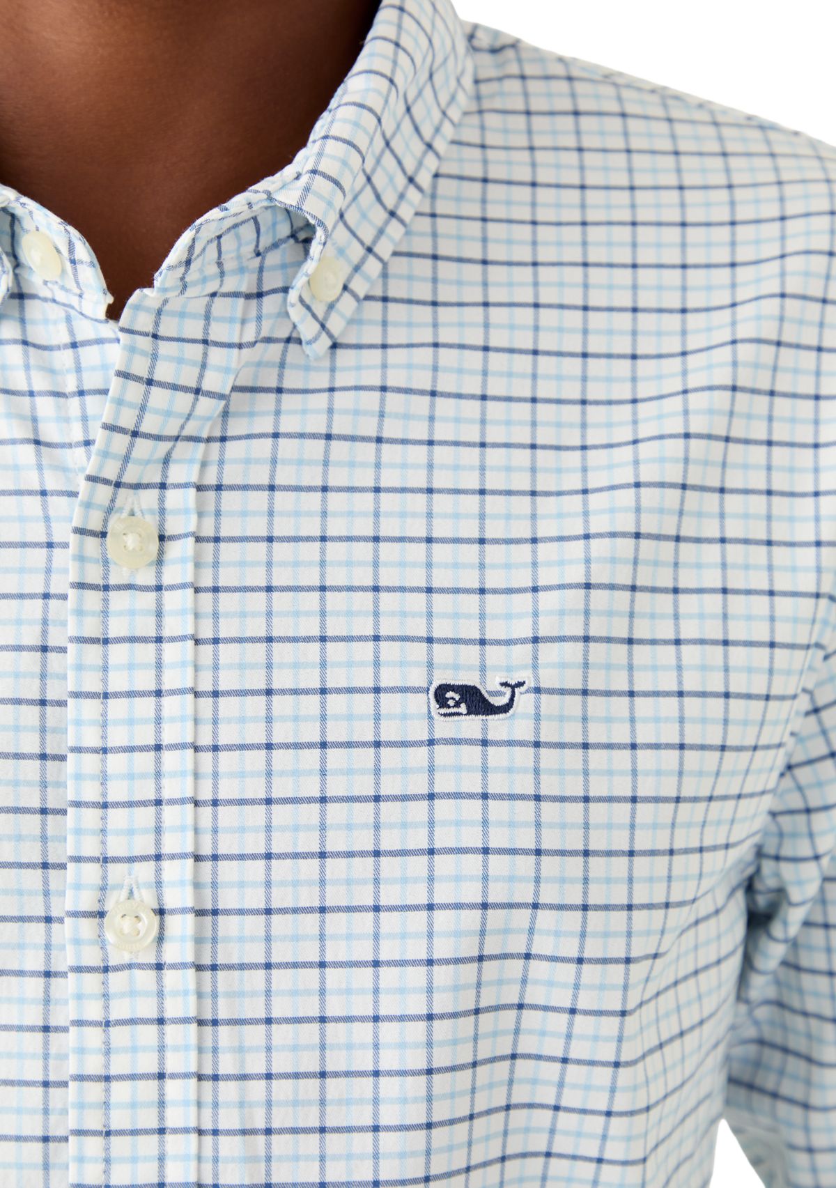 Boys 8-20 Wauwinet Tattersall Performance Cotton Shirt