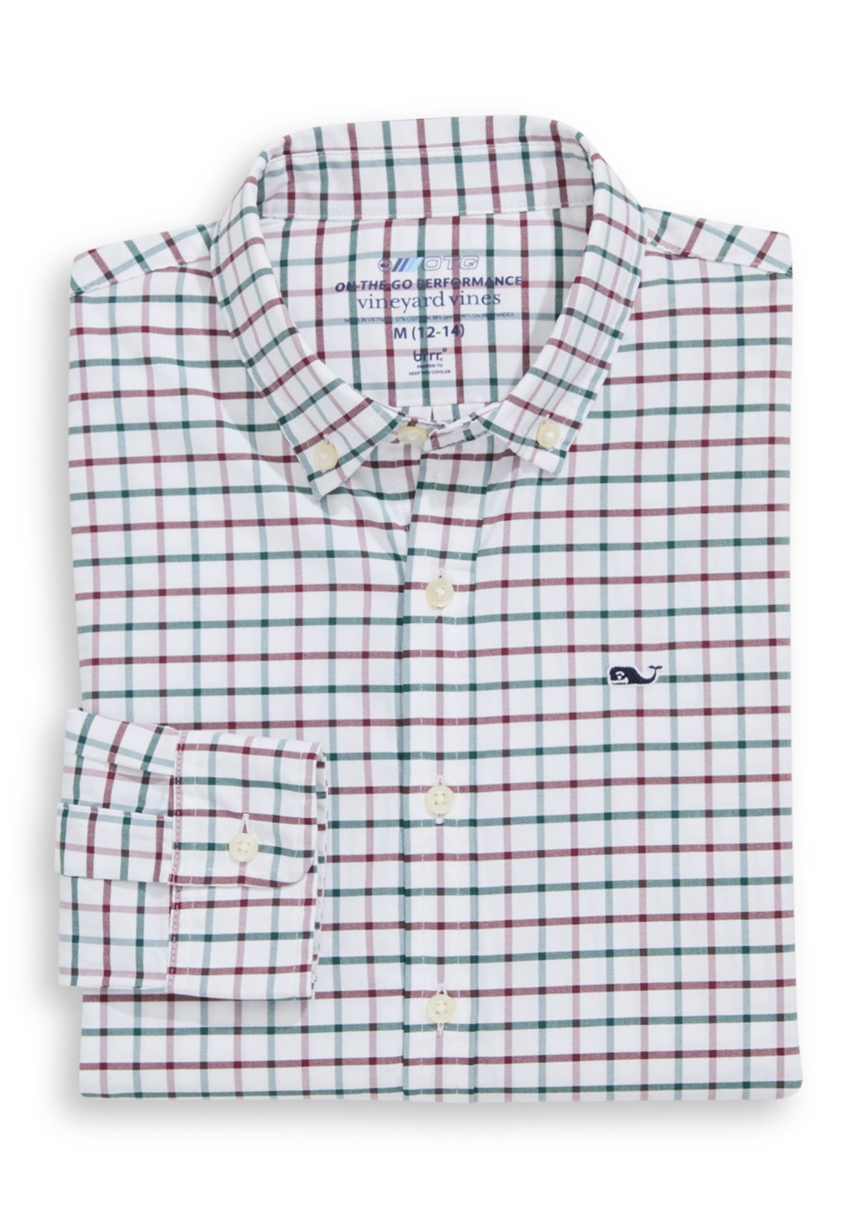 Boys 8-20 Long Sleeve Plaid Button Down Shirt 