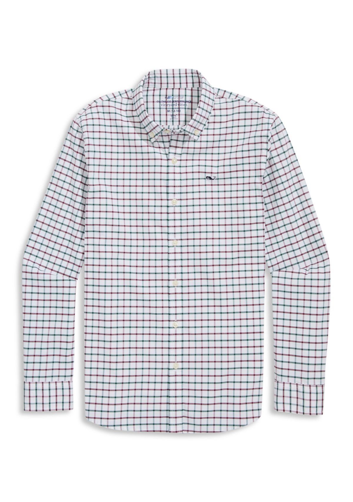 Boys 8-20 Long Sleeve Plaid Button Down Shirt 