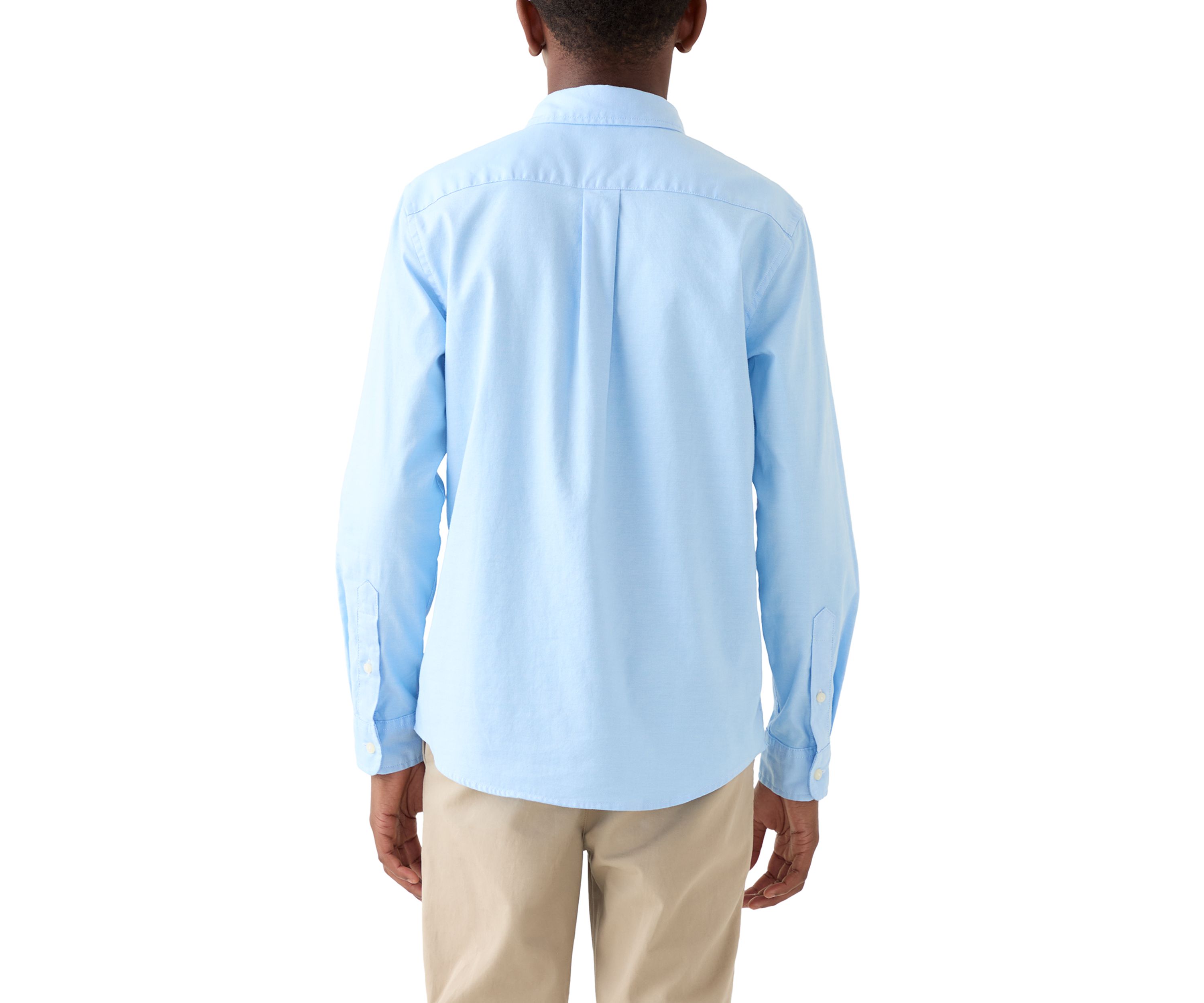 Boys 8-20 Seawall Solid Oxford Woven Shirt