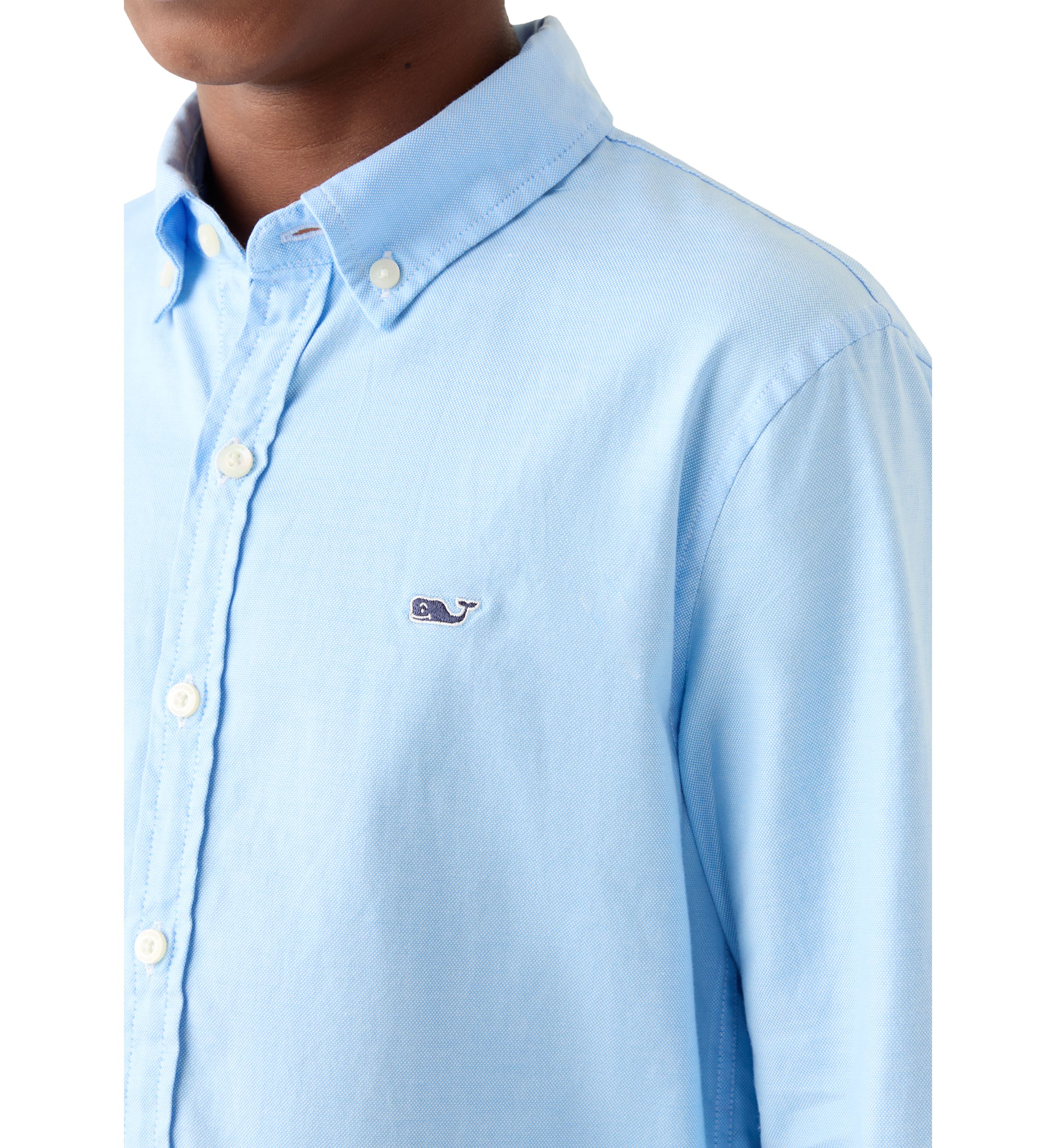 Boys 8-20 Seawall Solid Oxford Woven Shirt